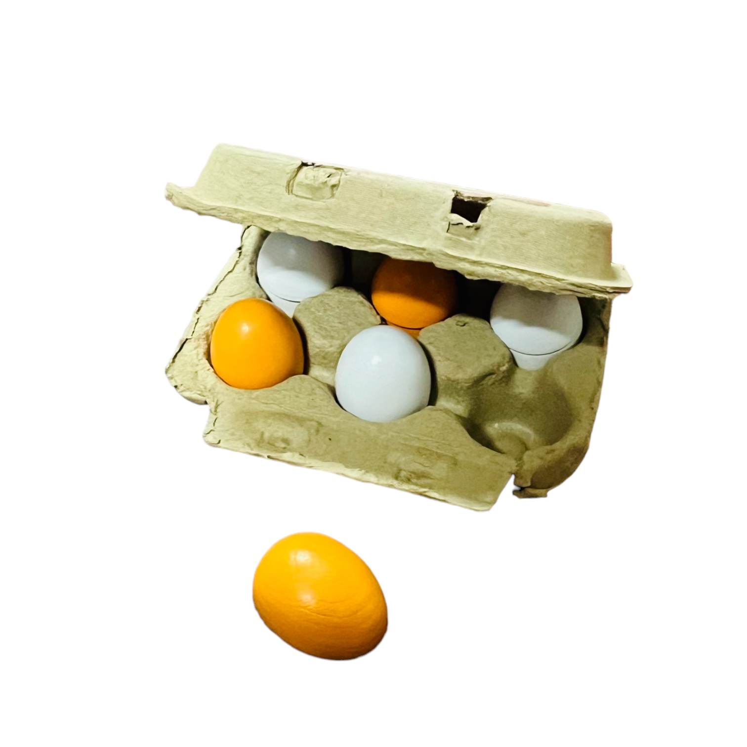 Huevos de madera 