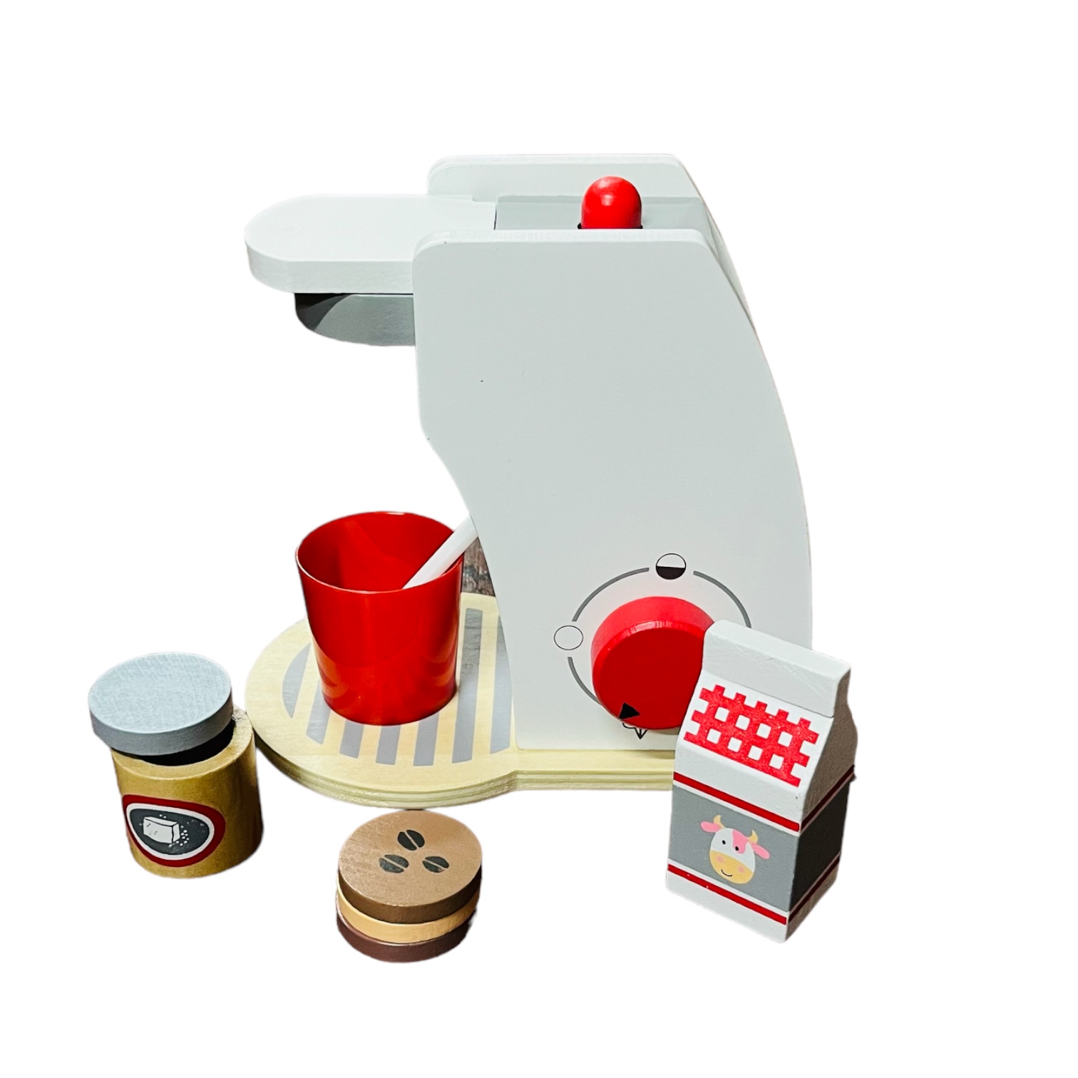 Cafetera de madera 