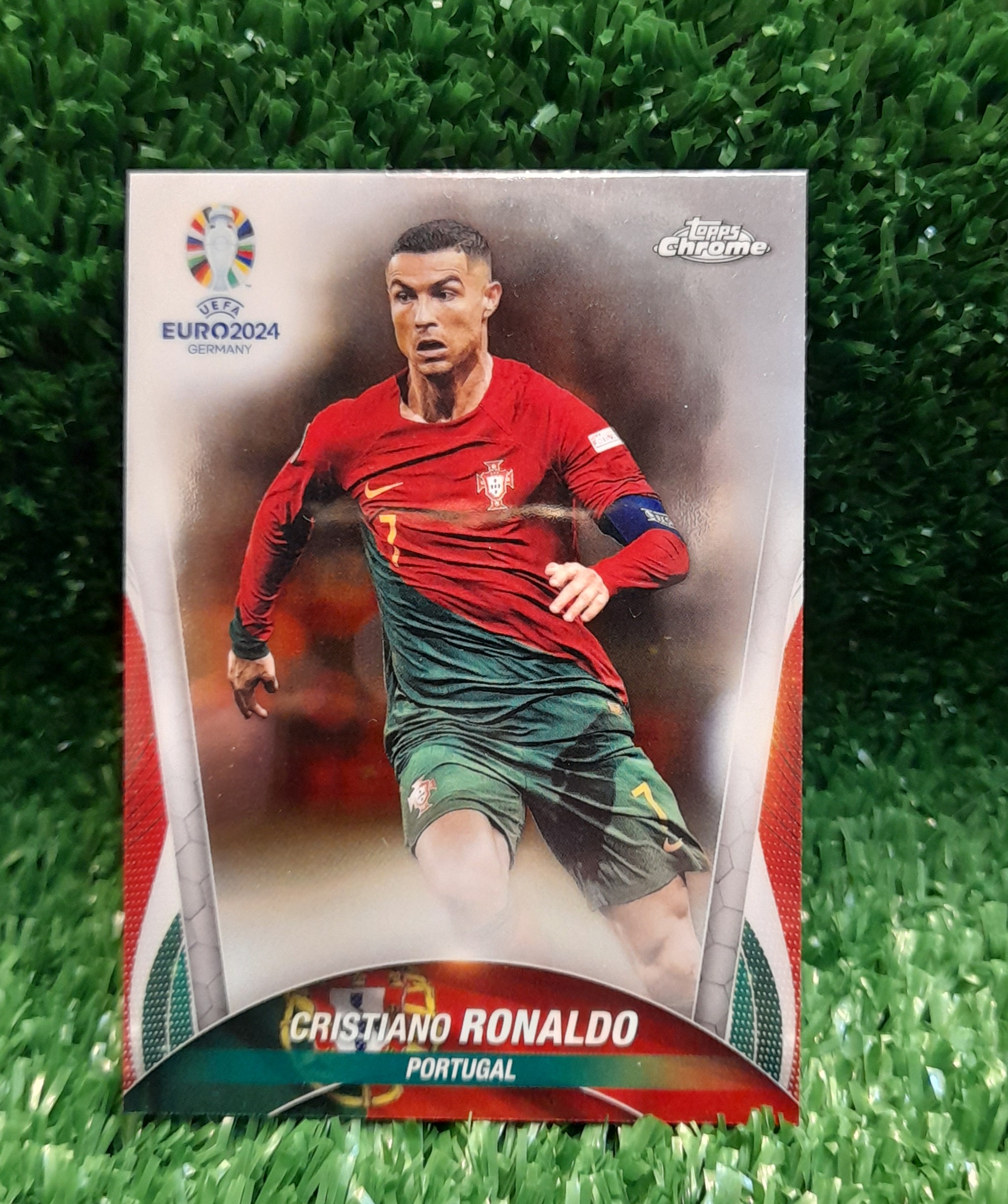 Carta Cristiano Ronaldo Portugal Euro 2024 Topps Chrome