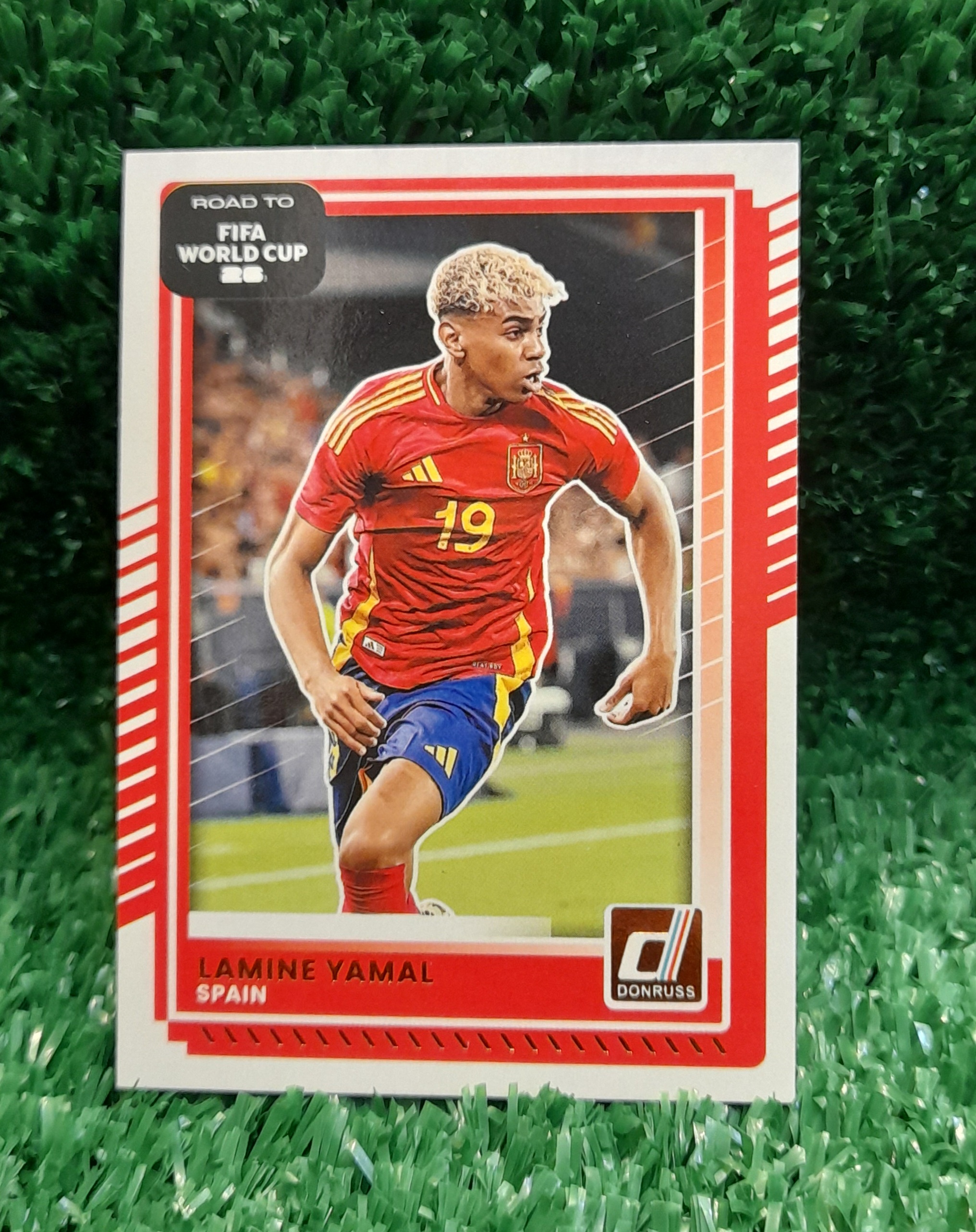 Carta Lamine Yamal España Road to Fifa 2026 Panini BASE