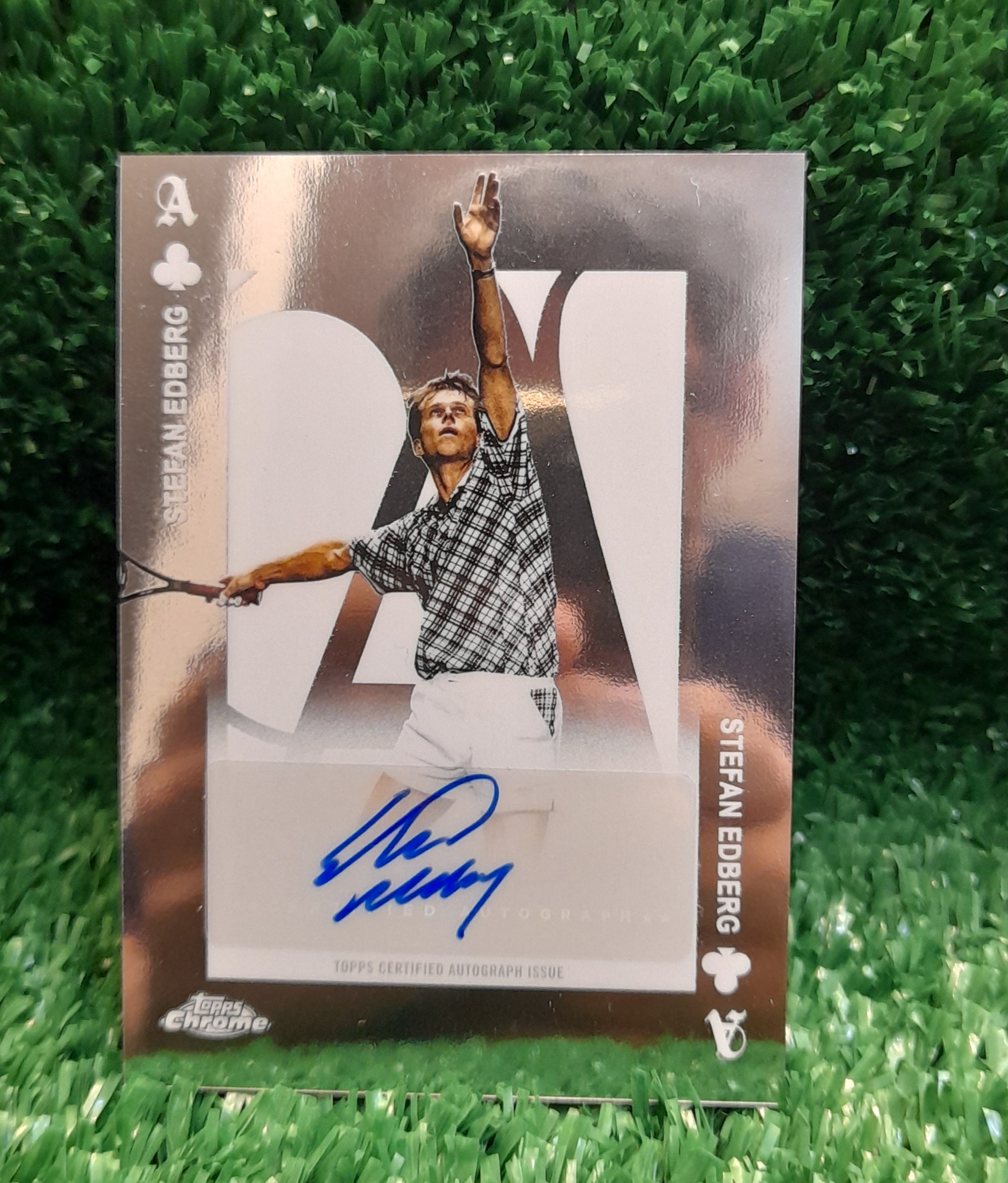 Carta Stefan Edberg Tenis Topps Chrome 2025