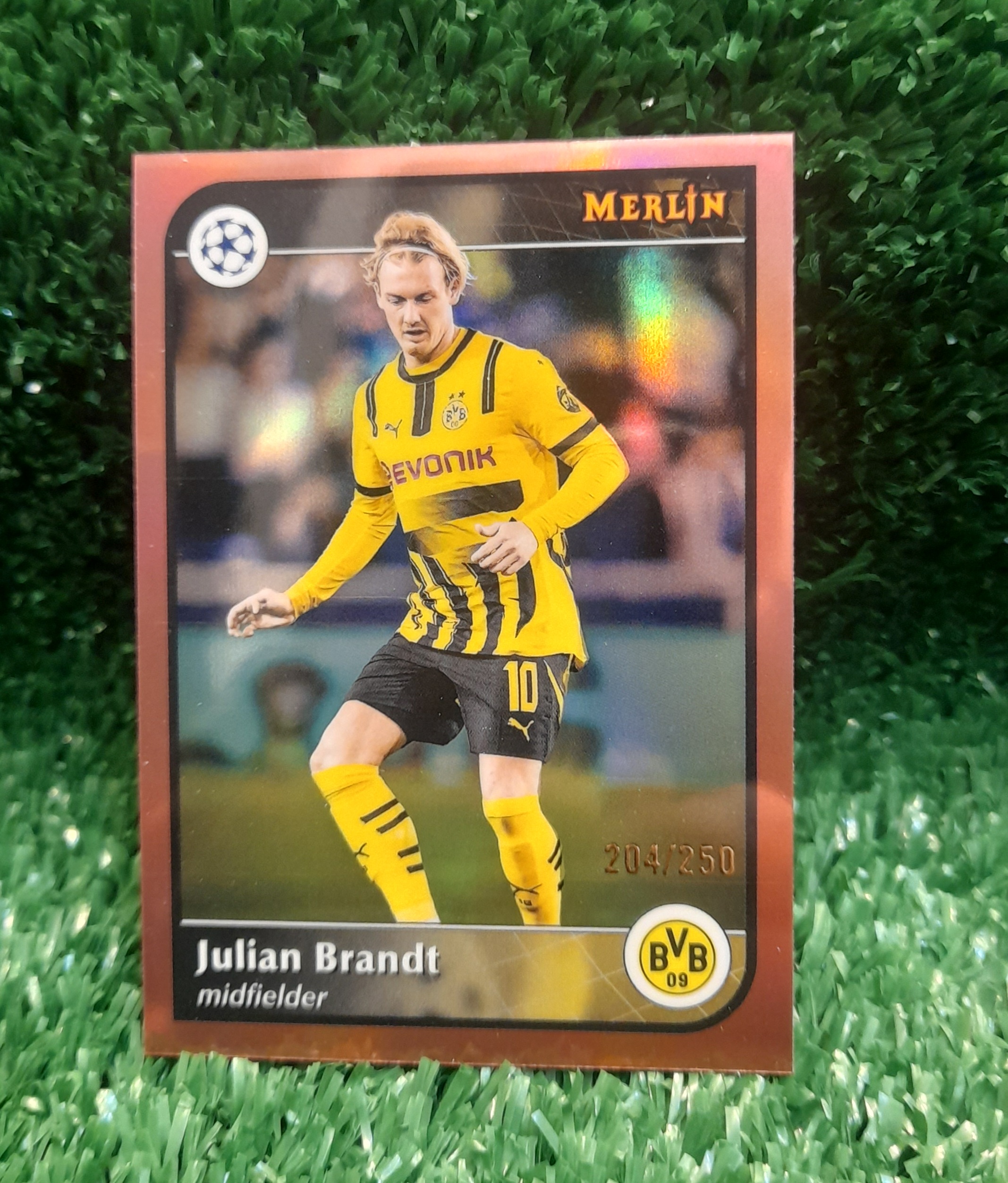 Julian Brandt Borussia Dortmund Topps Merlin
