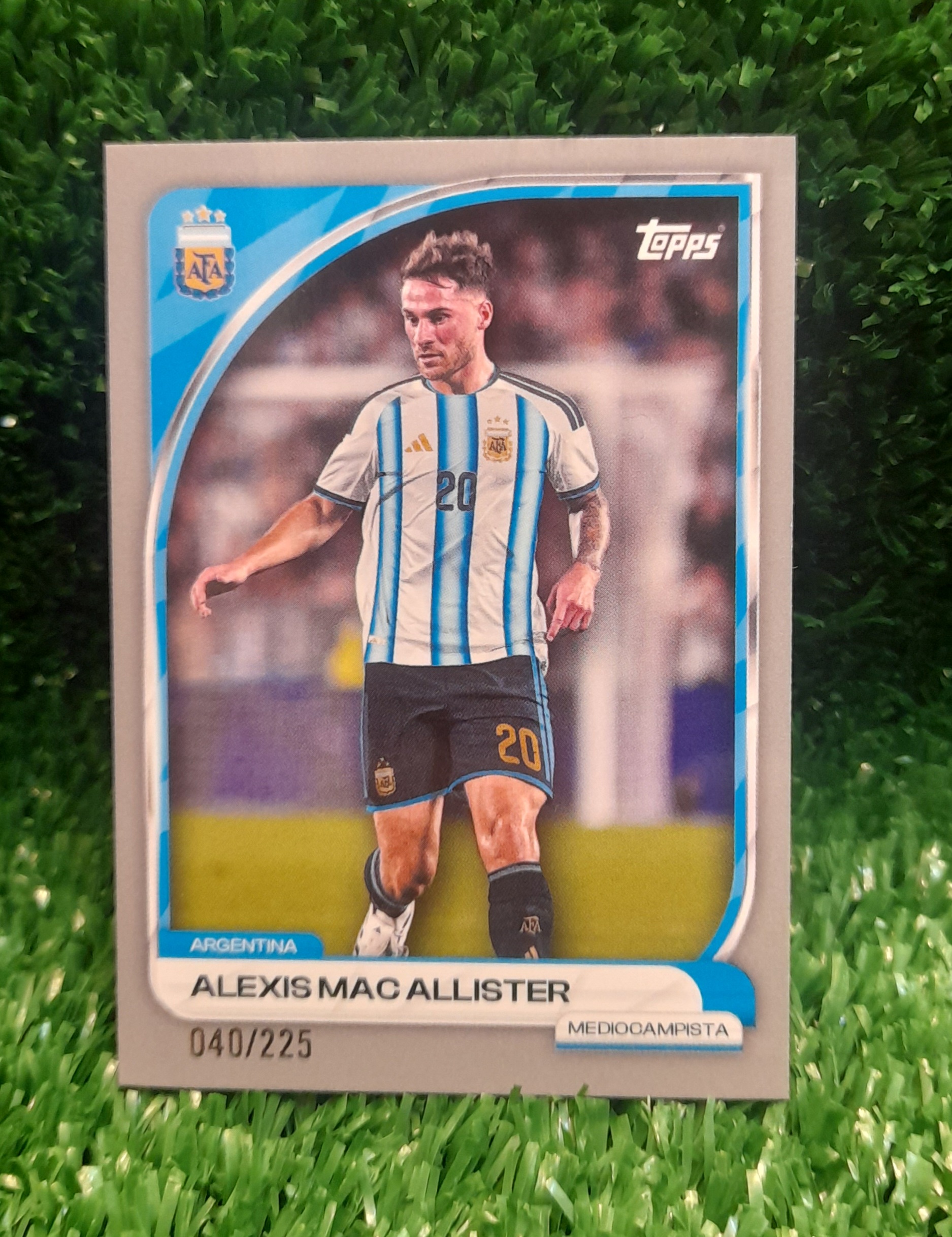 Carta Alexis Mac Allister Argentina Topps