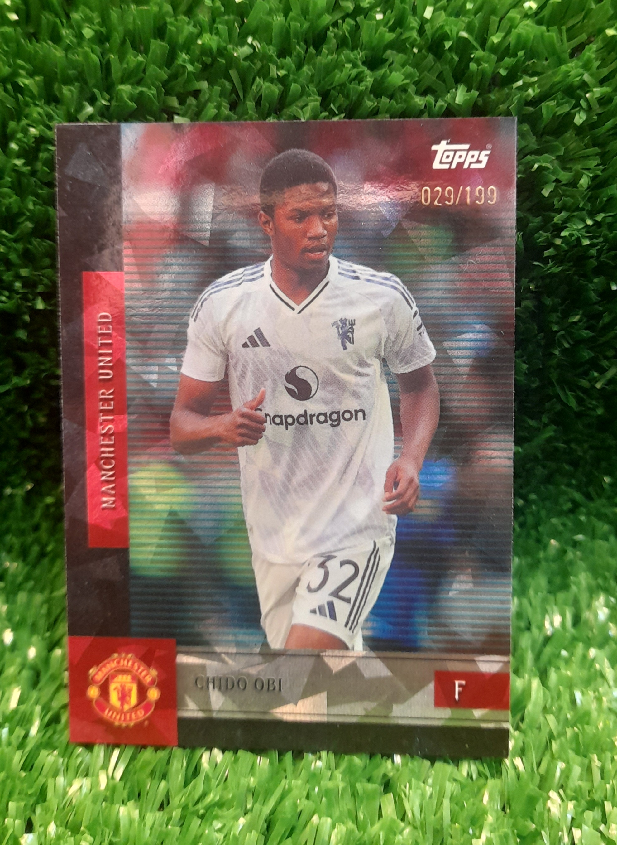 Carta Chido Obi Manchester United Topps