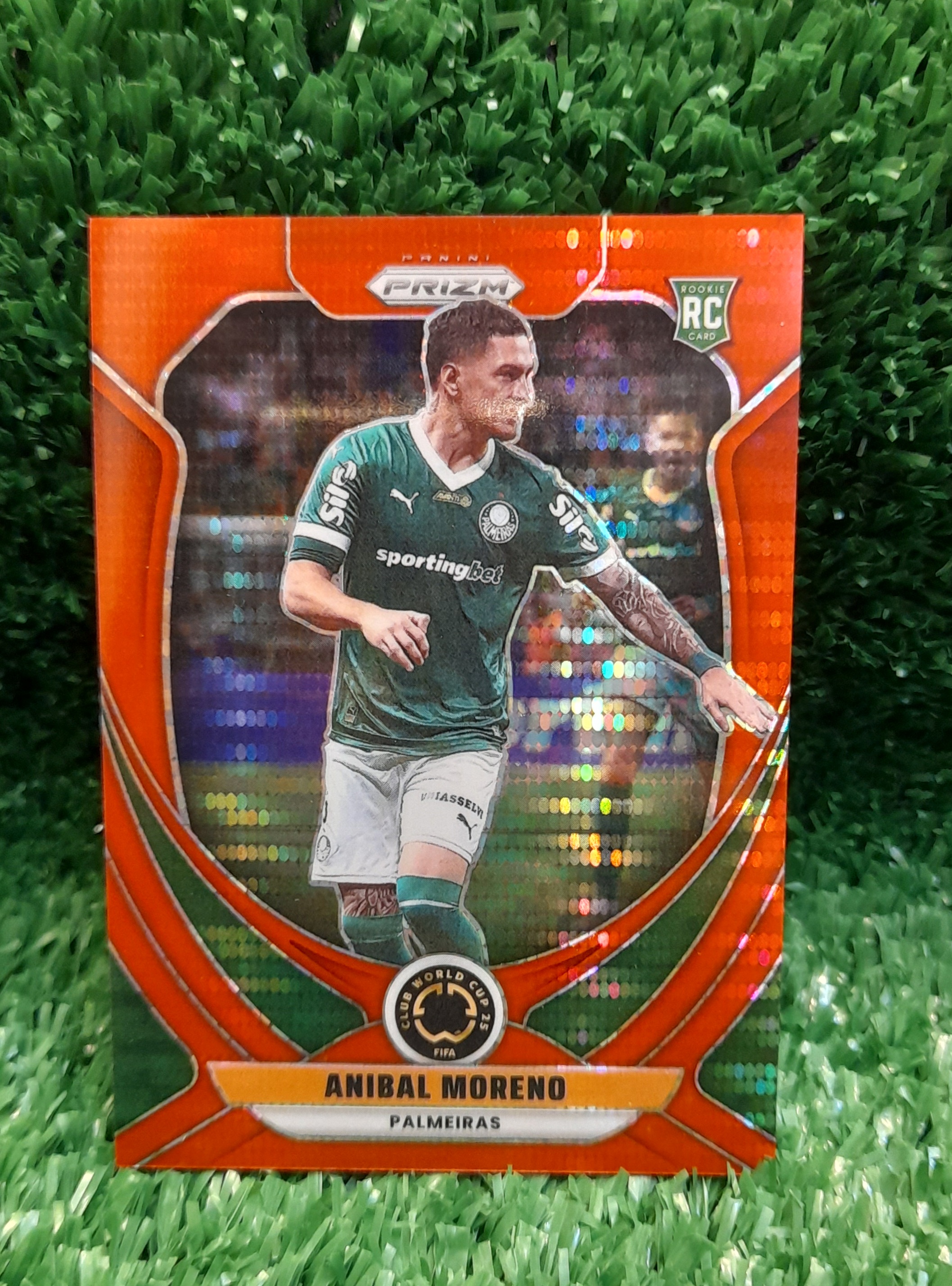 Carta Anibal Moreno Palmeiras Prizm Mundial de Clubes Panini