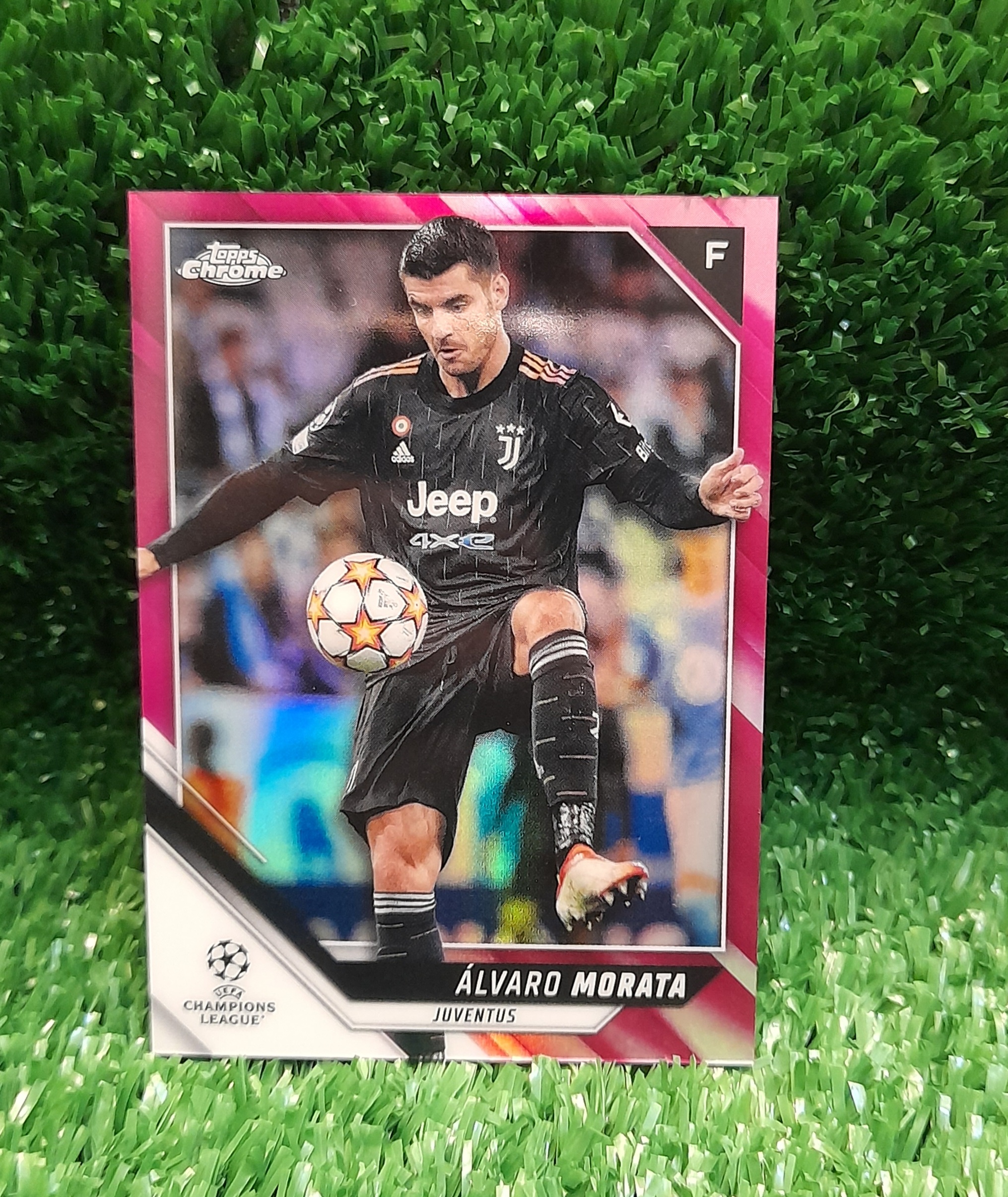 Carta Alvaro Morata Juventus Topps Chrome 2022 /175
