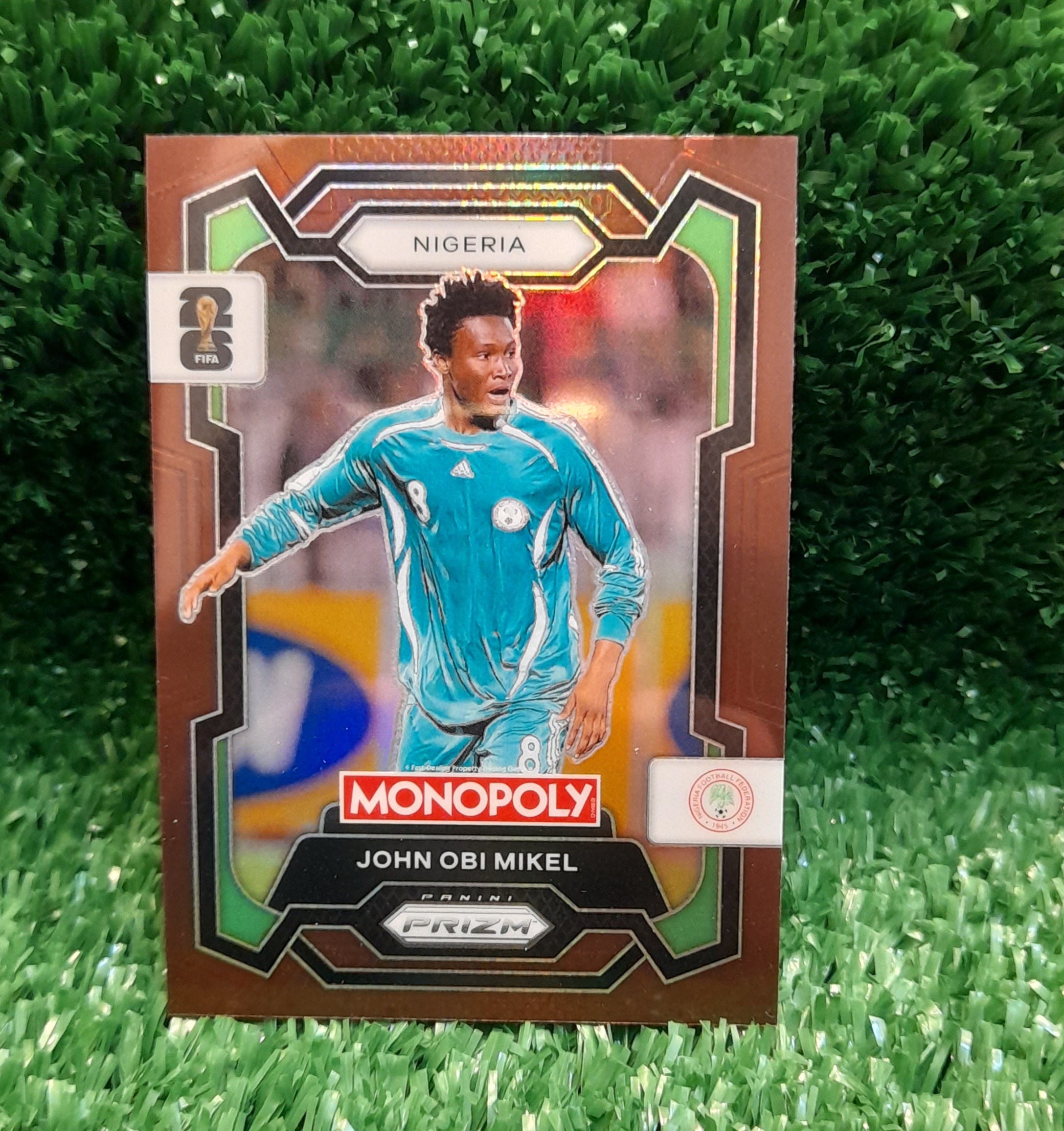 Carta John Obi Mikel Nigeria Monopoly Panini /299