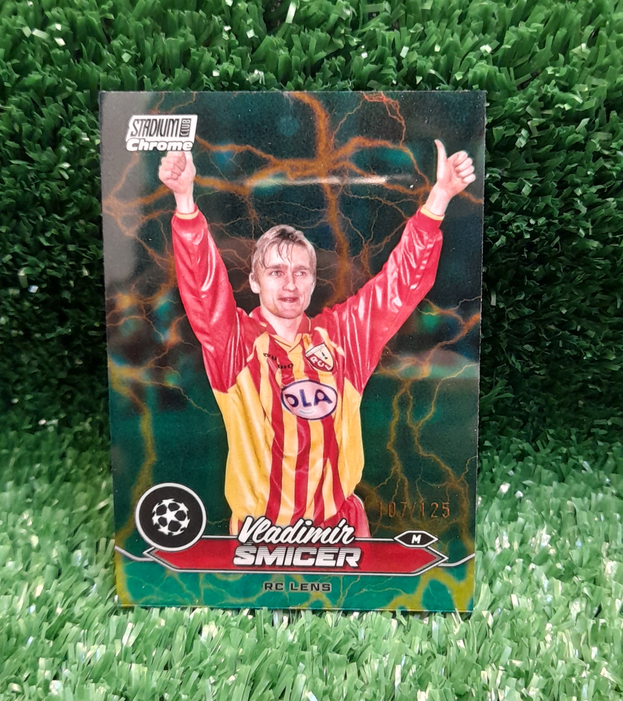 Carta Vladimir Smicer Lens Topps Stadium /125