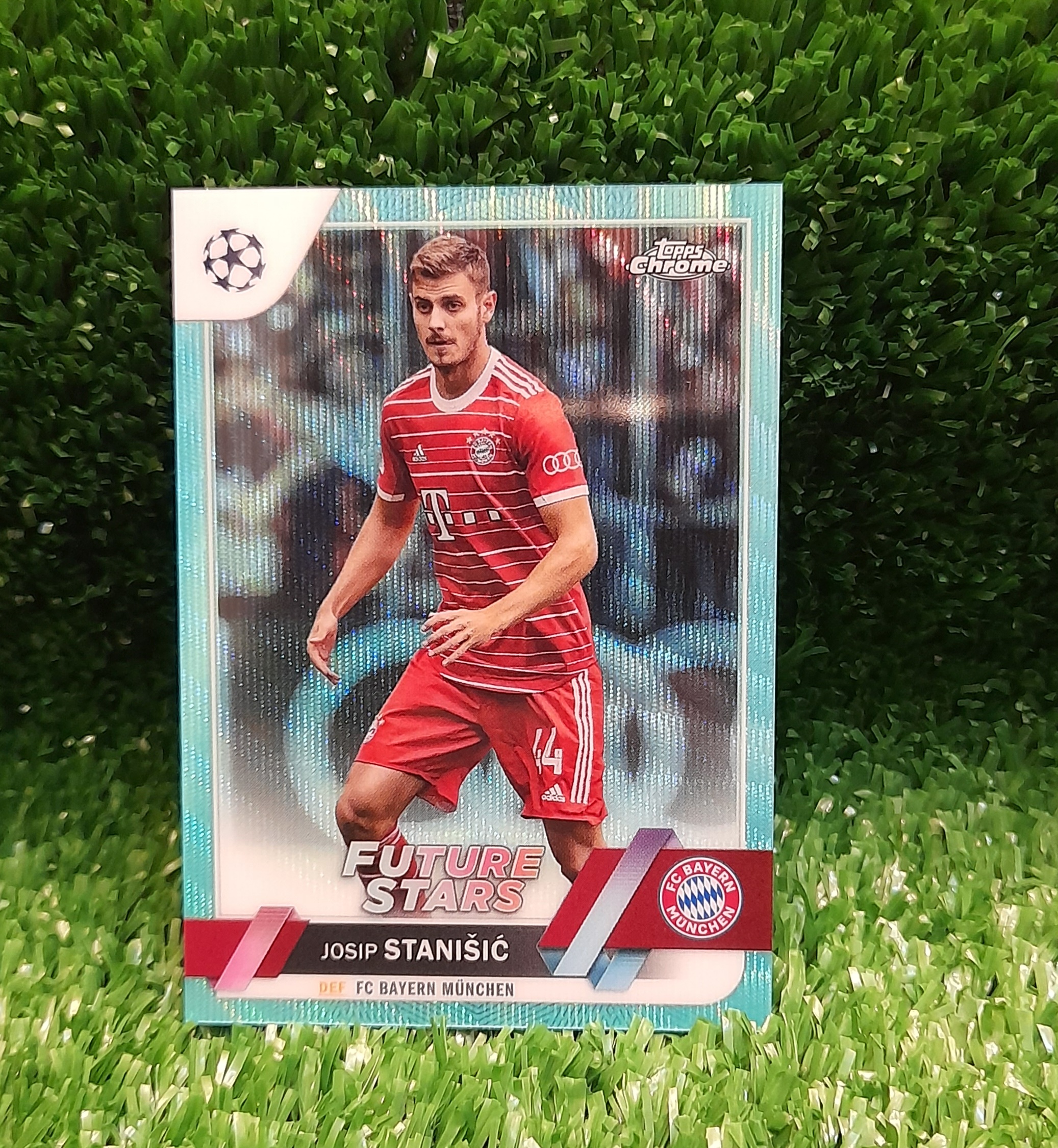 Carta Josip Stanisic Bayern Munchen Topps Chrome /199