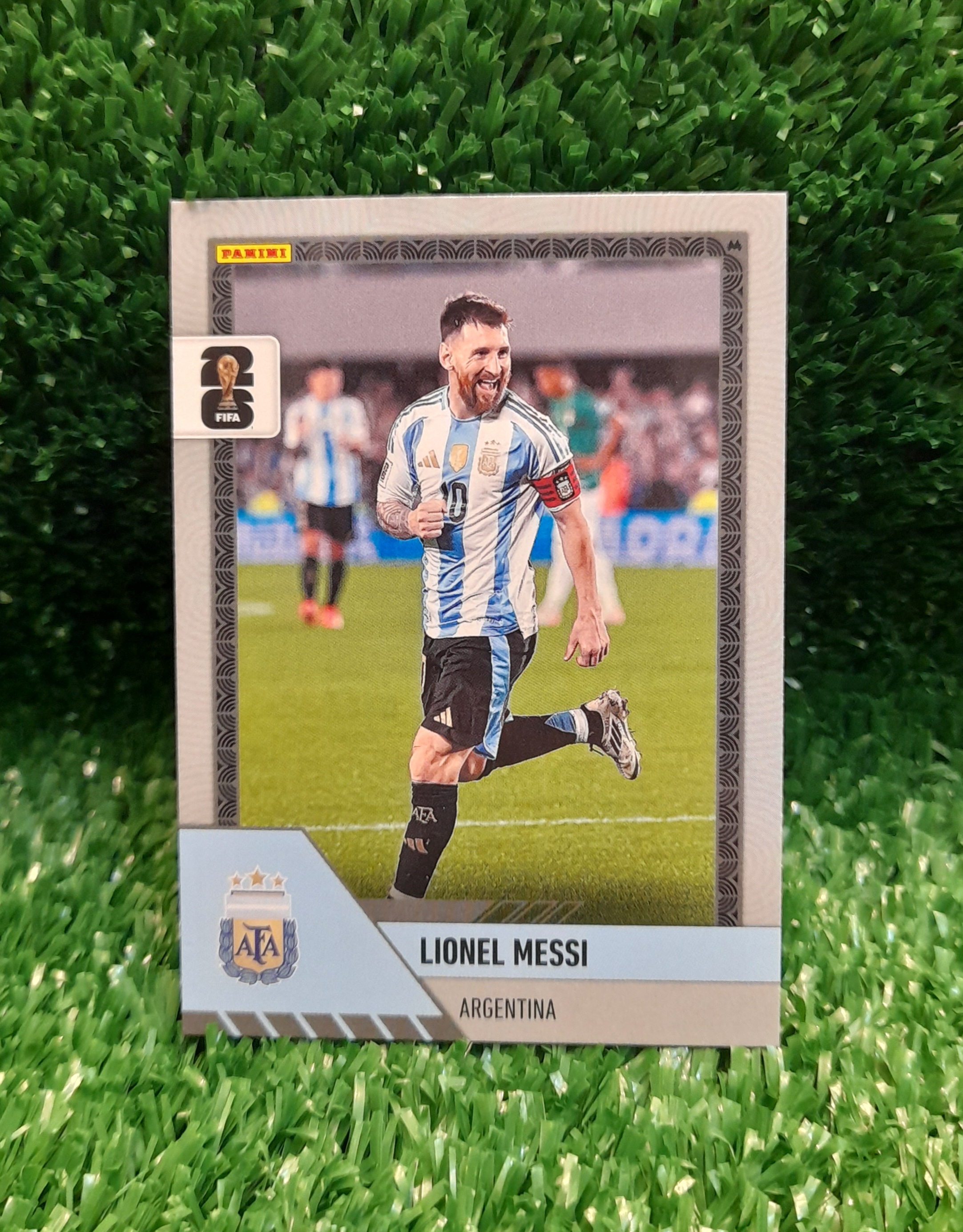 Carta Lionel Messi Argentina Monopoly Base Panini