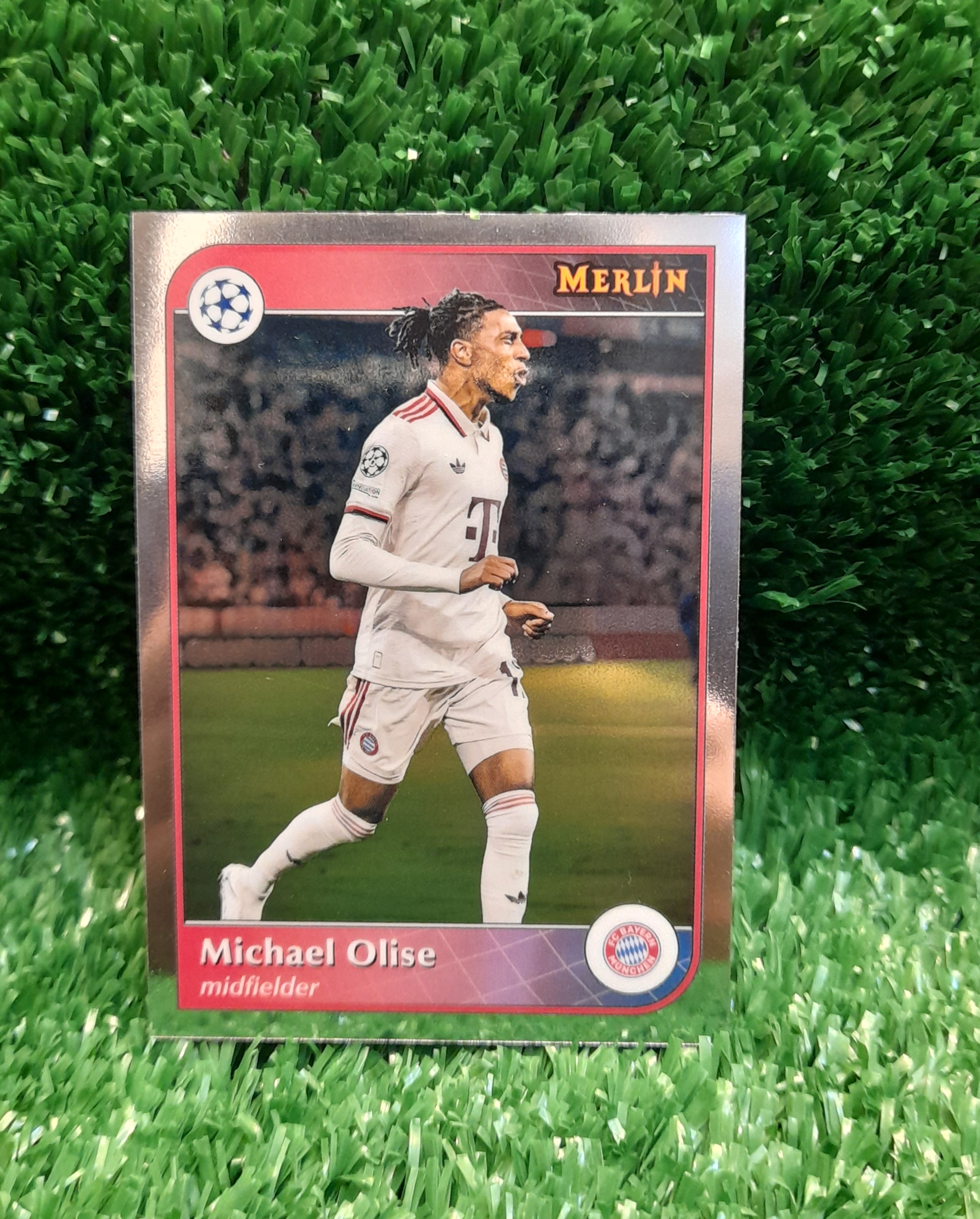Carta Michael Olise Bayern Munchen Topps Merlin