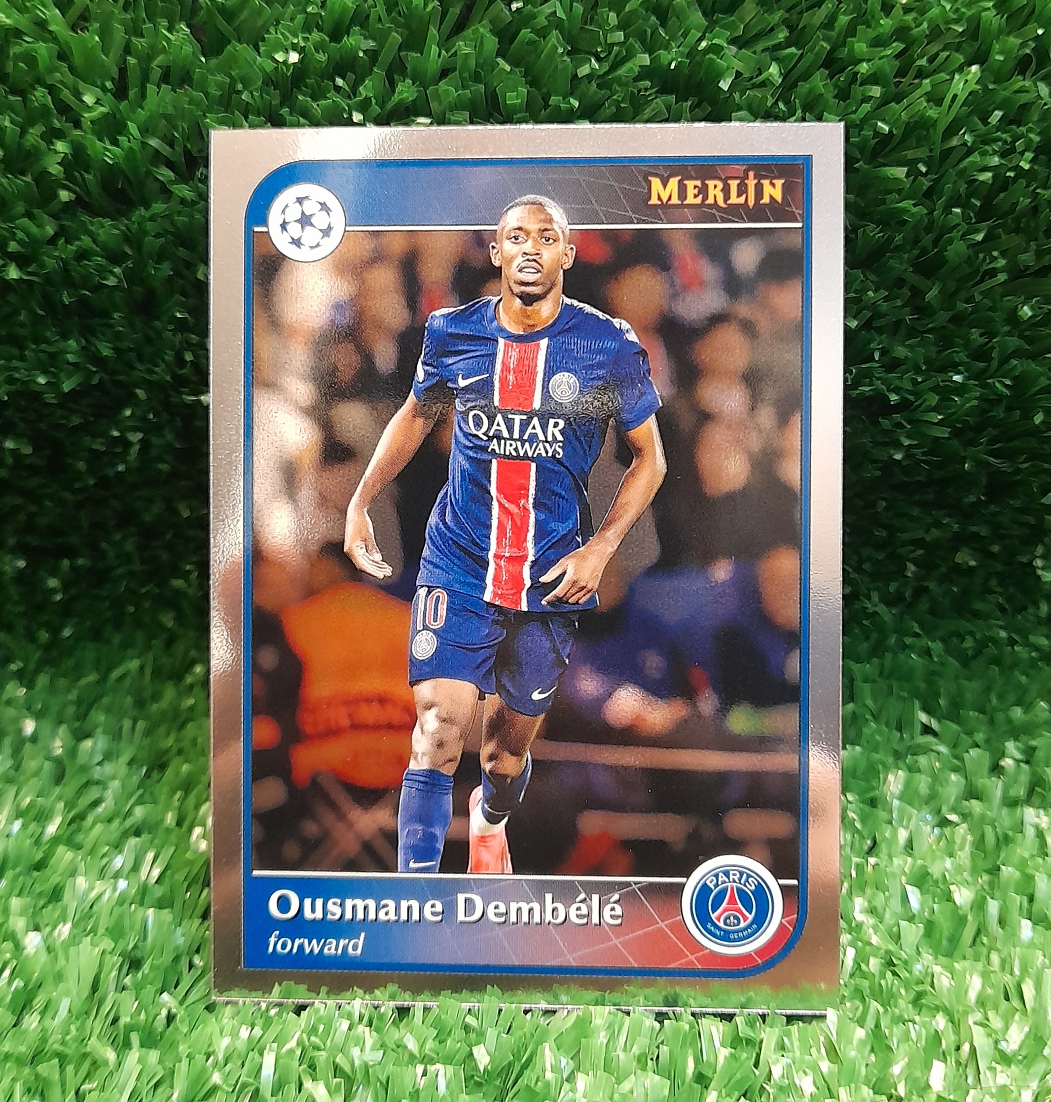 Carta Ousmande Dembele PSG Topps Merlin 2025