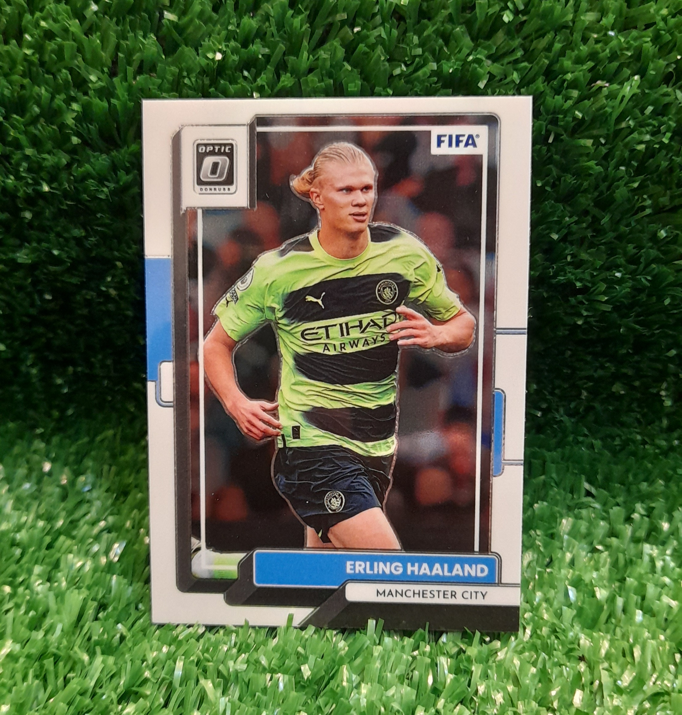 Carta Erling Haaland Manchester City Donruss 22-23 Optic