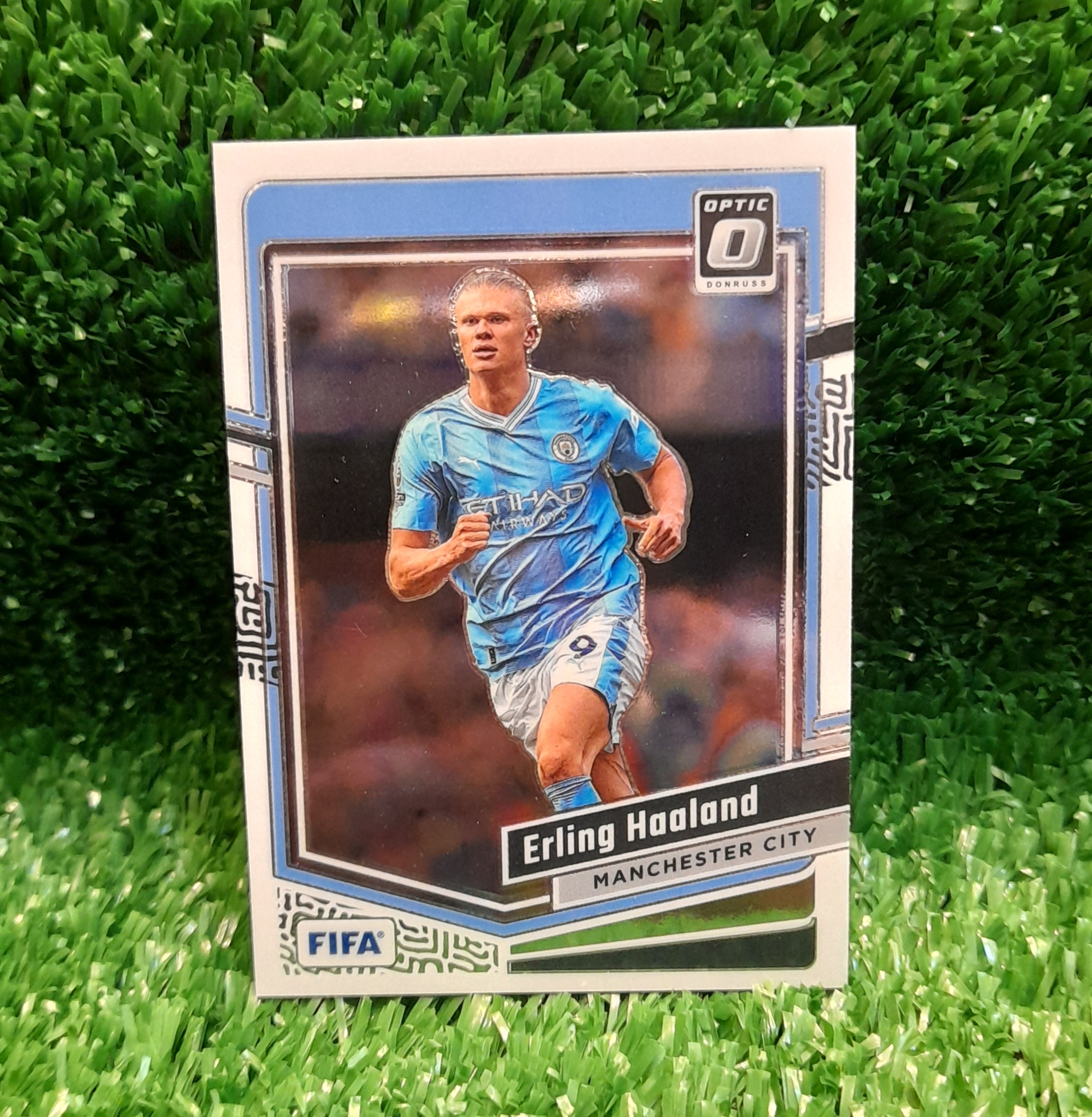 Carta Erling Haaland Manchester City Donruss 23-24 Panini OPTIC