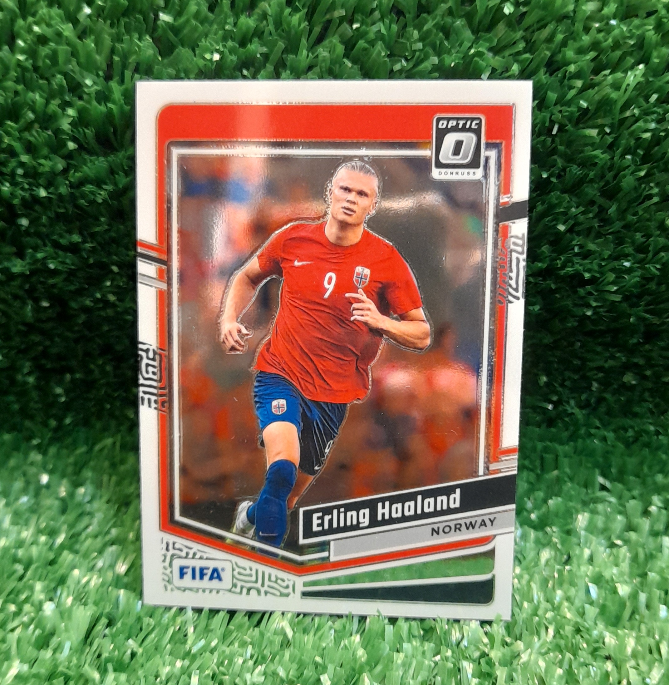 Carta Erling Haaland Noruega Donruss 23-24 Panini OPTIC