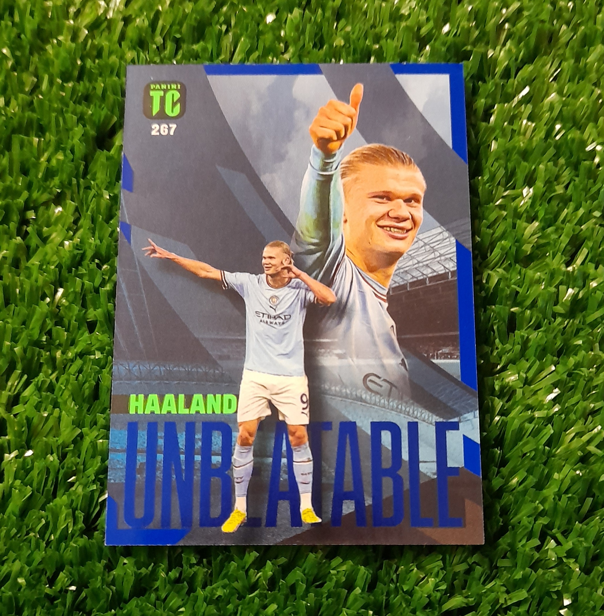Carta Erling Haaland Manchester Citu TOPCLASS Panini