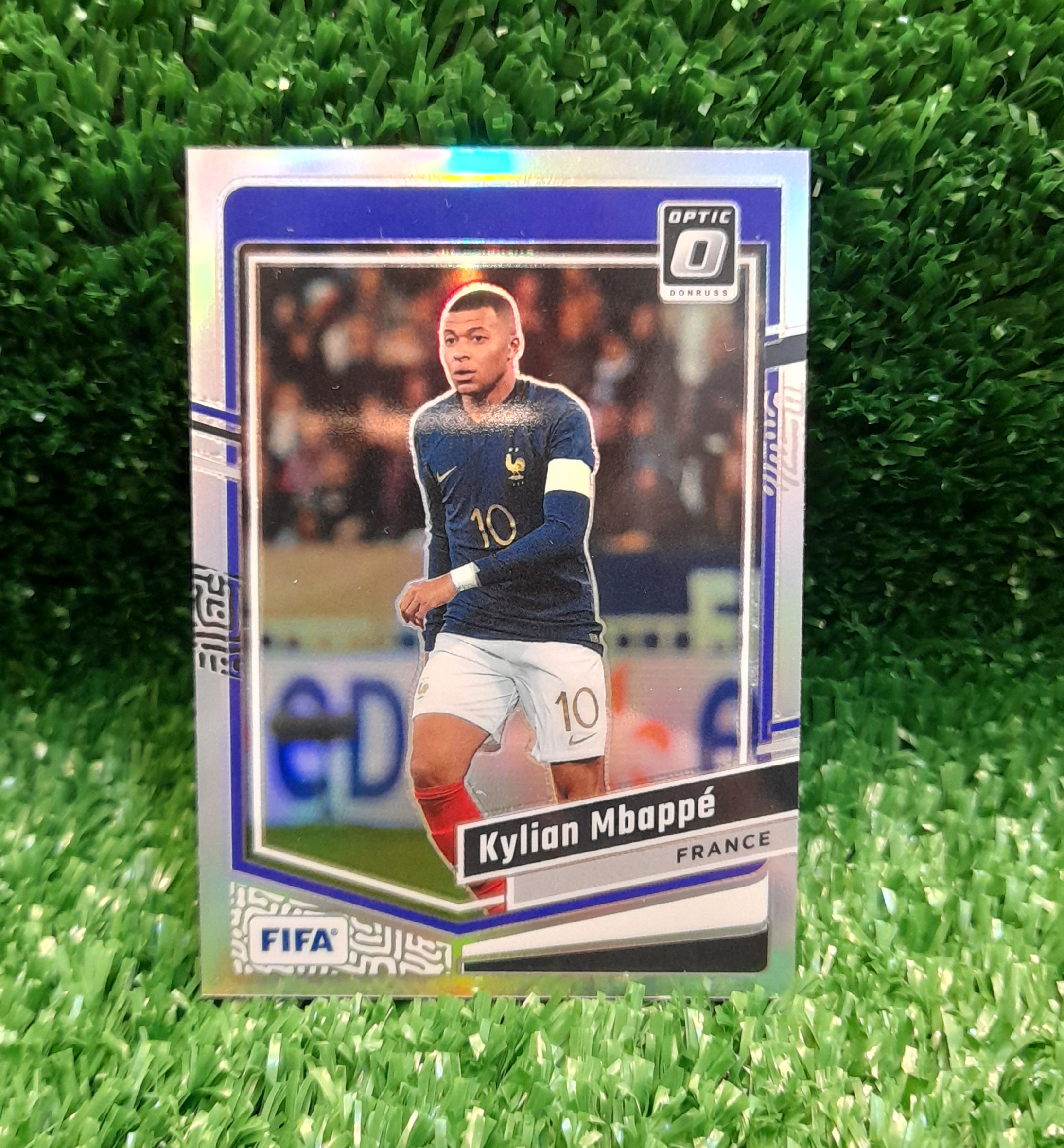 Carta Kylian Mbappe Francia Donruss 23-24 Panini OPTIC Silver