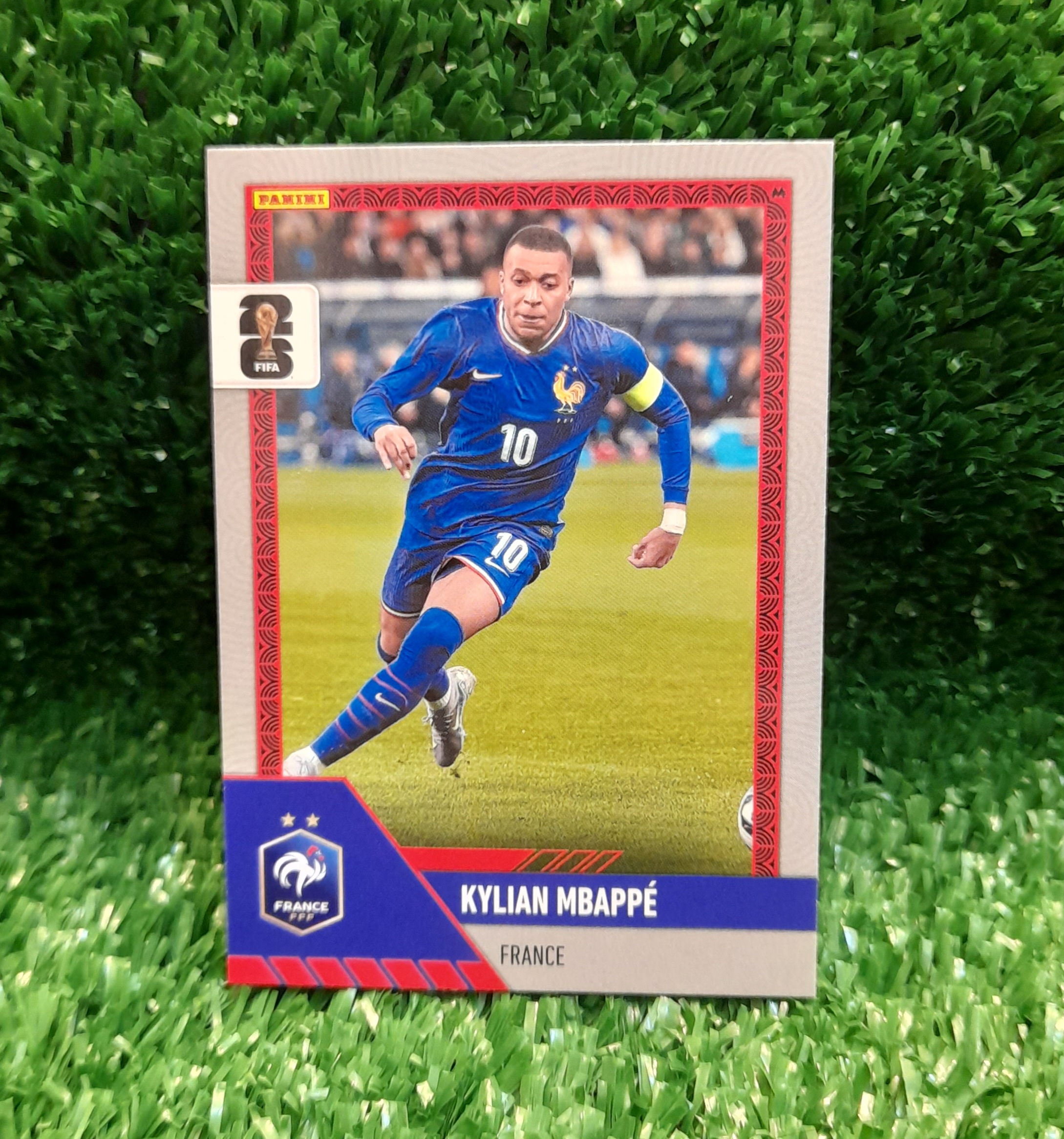 Carta Kylian Mbappe Francia Monopoly Mundial 2026 Panini base