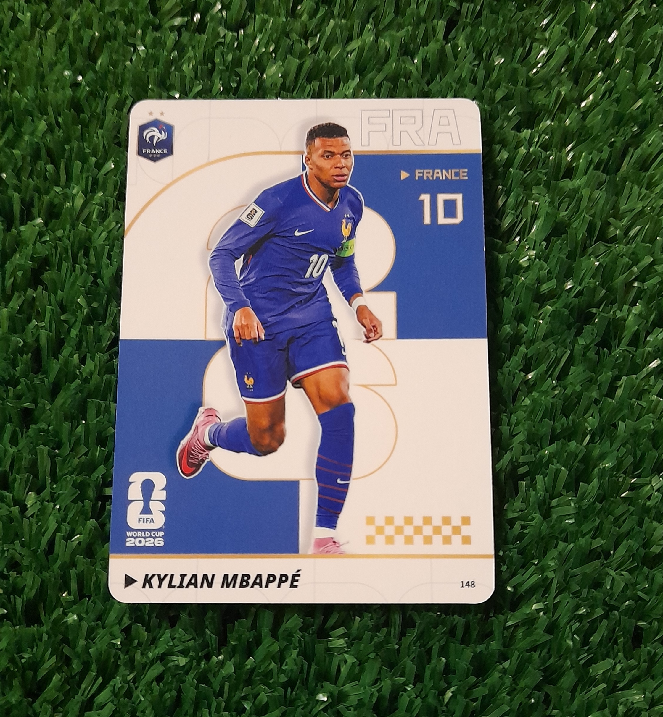 Carta Kylian Mbappe Francia Mundial 2026 Kayou Panini base