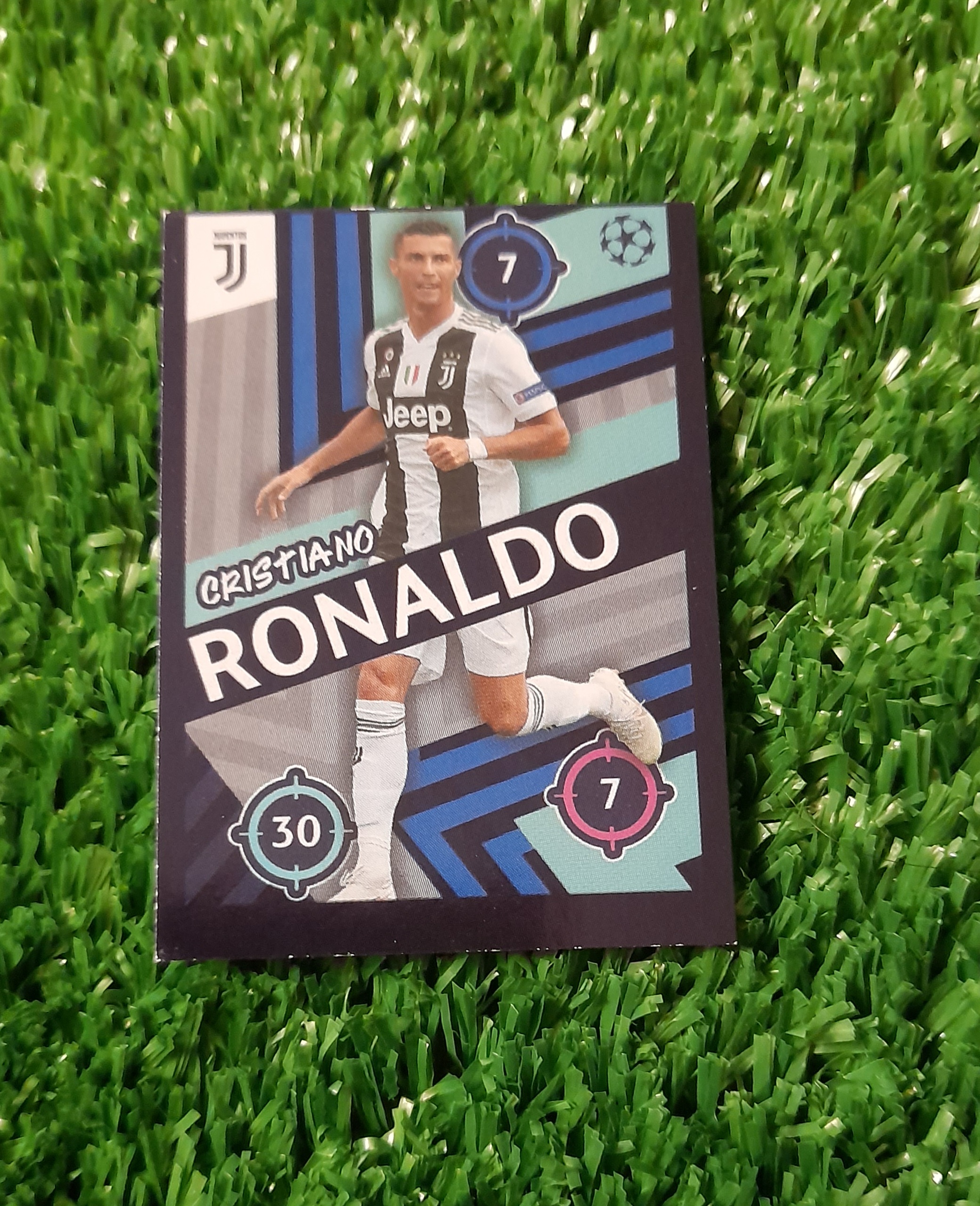 Lamina Cristiano Ronaldo Juventus Champions 18-19 #234 Topps