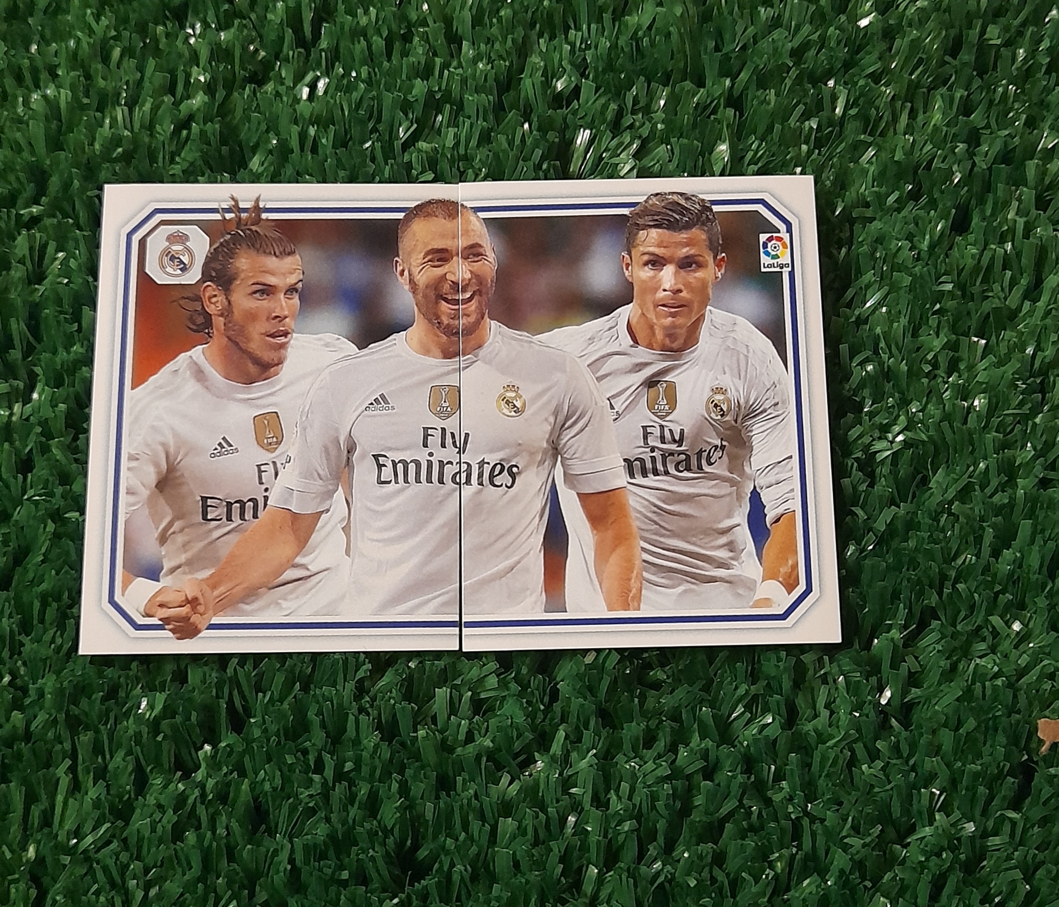 Lamina Cristiano Ronaldo Real Madrid Liga Española 15-16 Panini #102