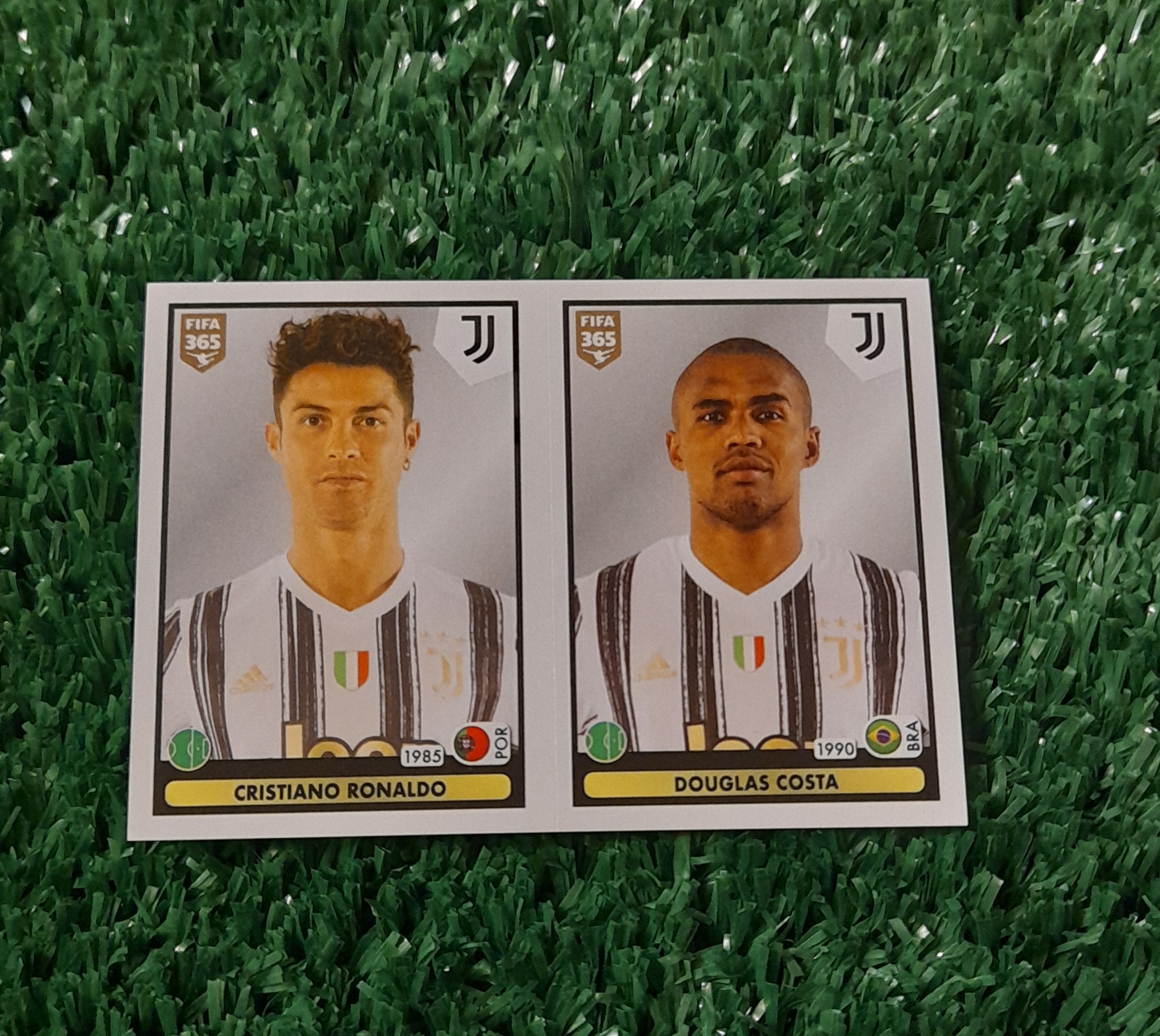 Lamina Cristiano Ronaldo Juventus Fifa 365 Panini #244ab