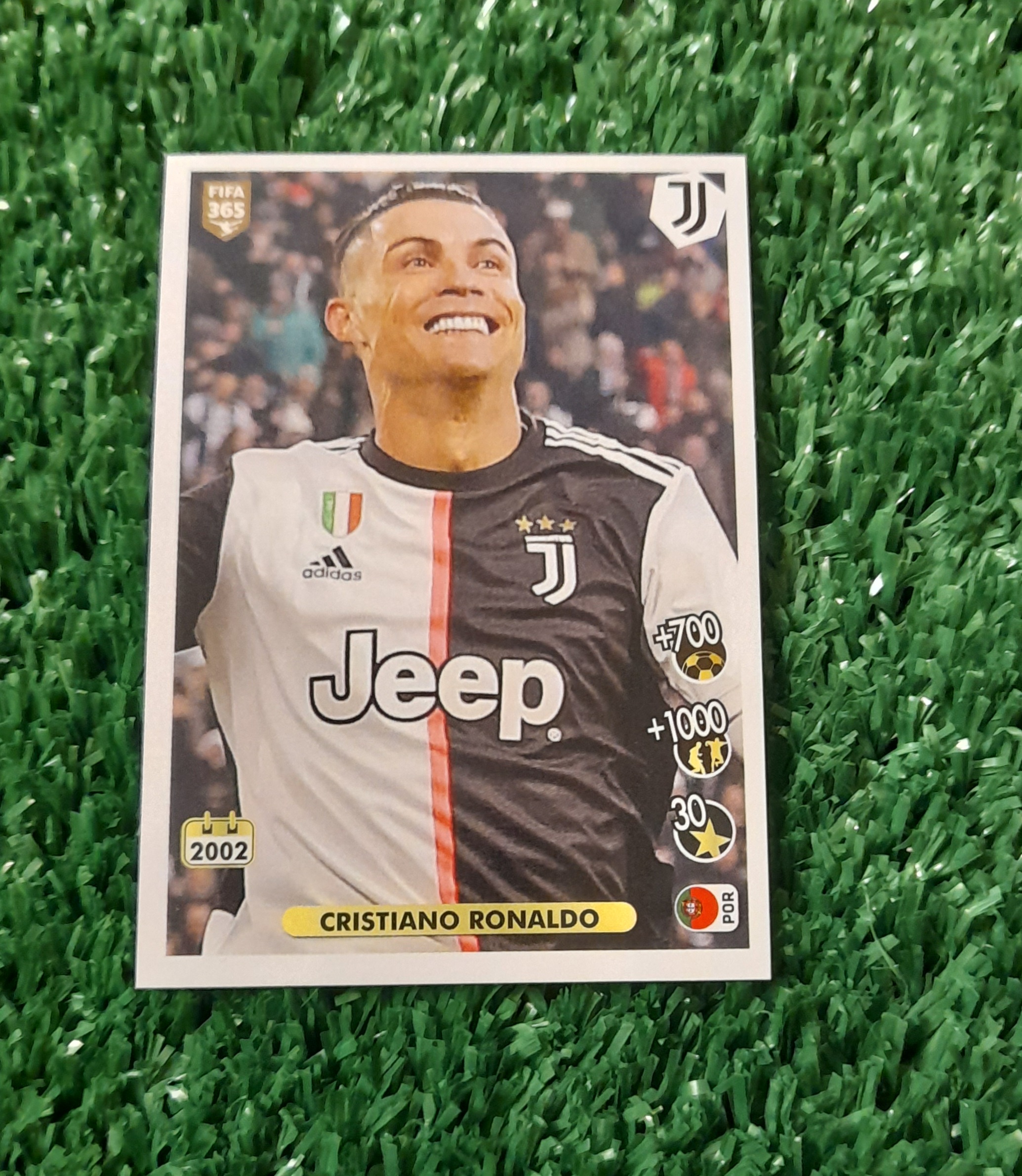 Lamina Cristiano Ronaldo Juventus Fifa 365 #7 Panini