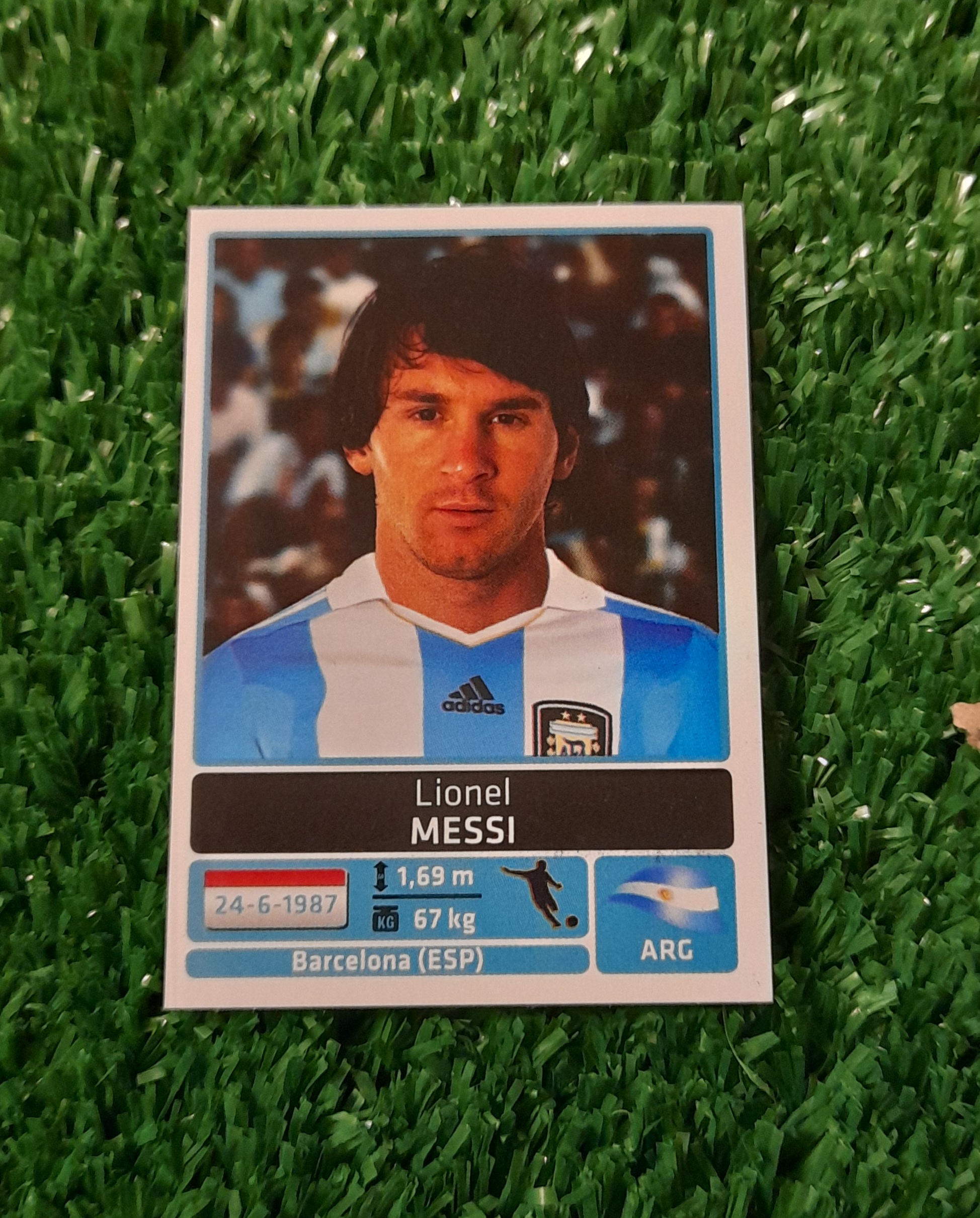 Lamina Lionel Messi Argentina Copa America 2011 Panini #40