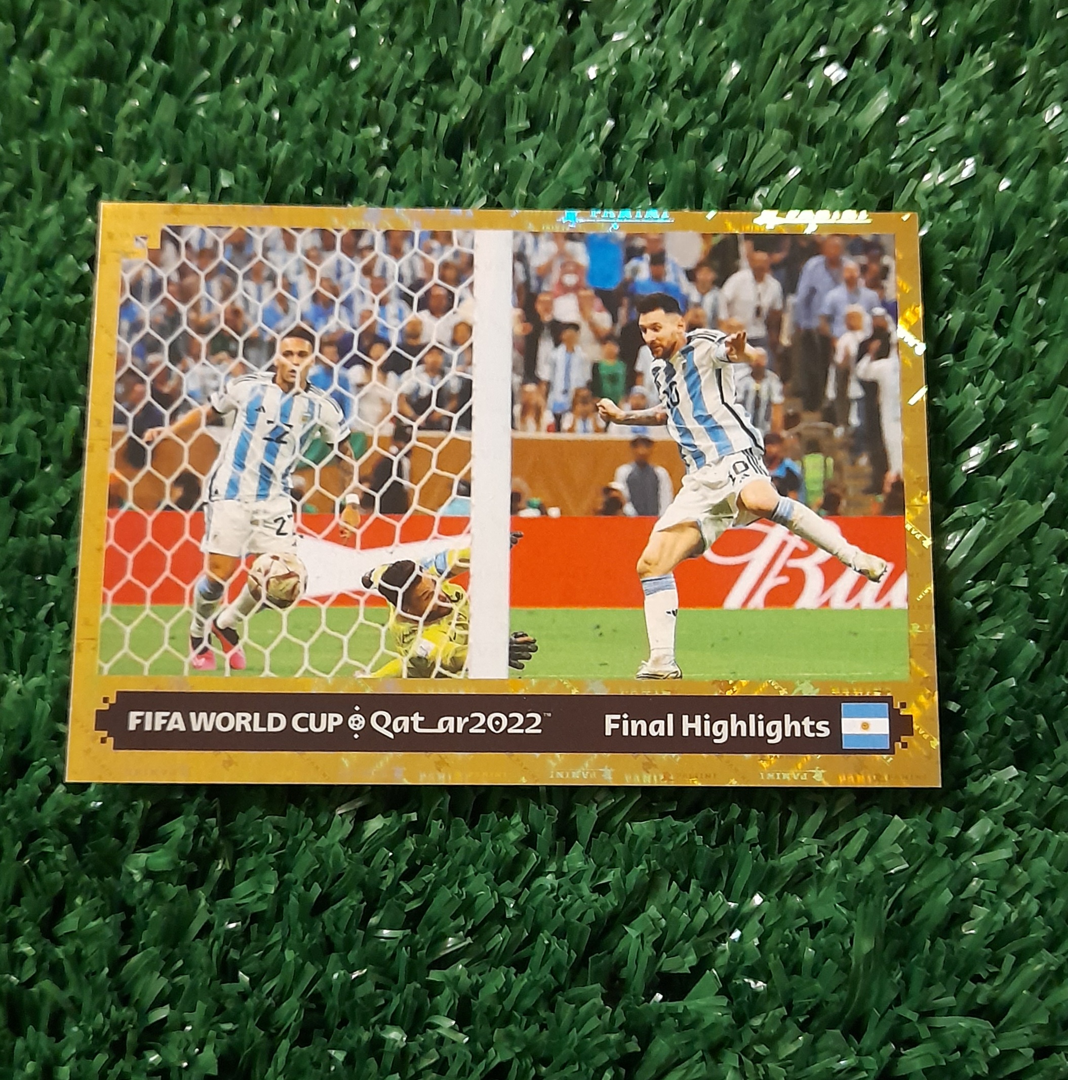 Lamina Lionel Messi Argentina Fifa 365 Panini #415