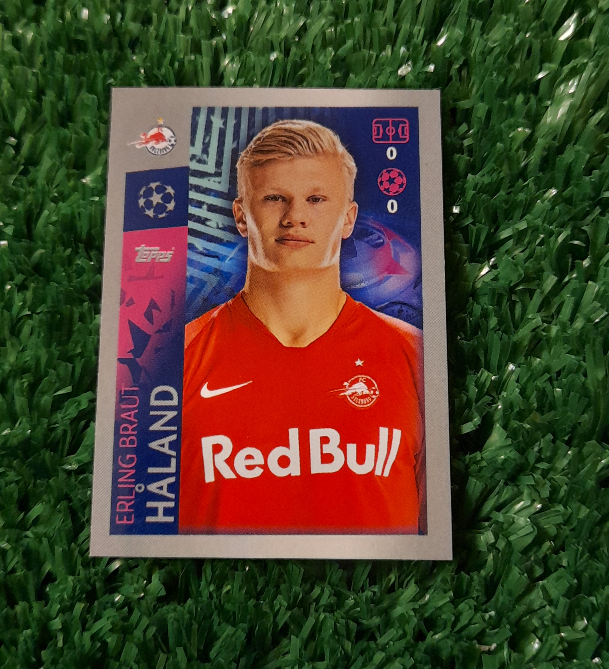 Lamina Erling Haaland Rookie Champions 19-20 Topps