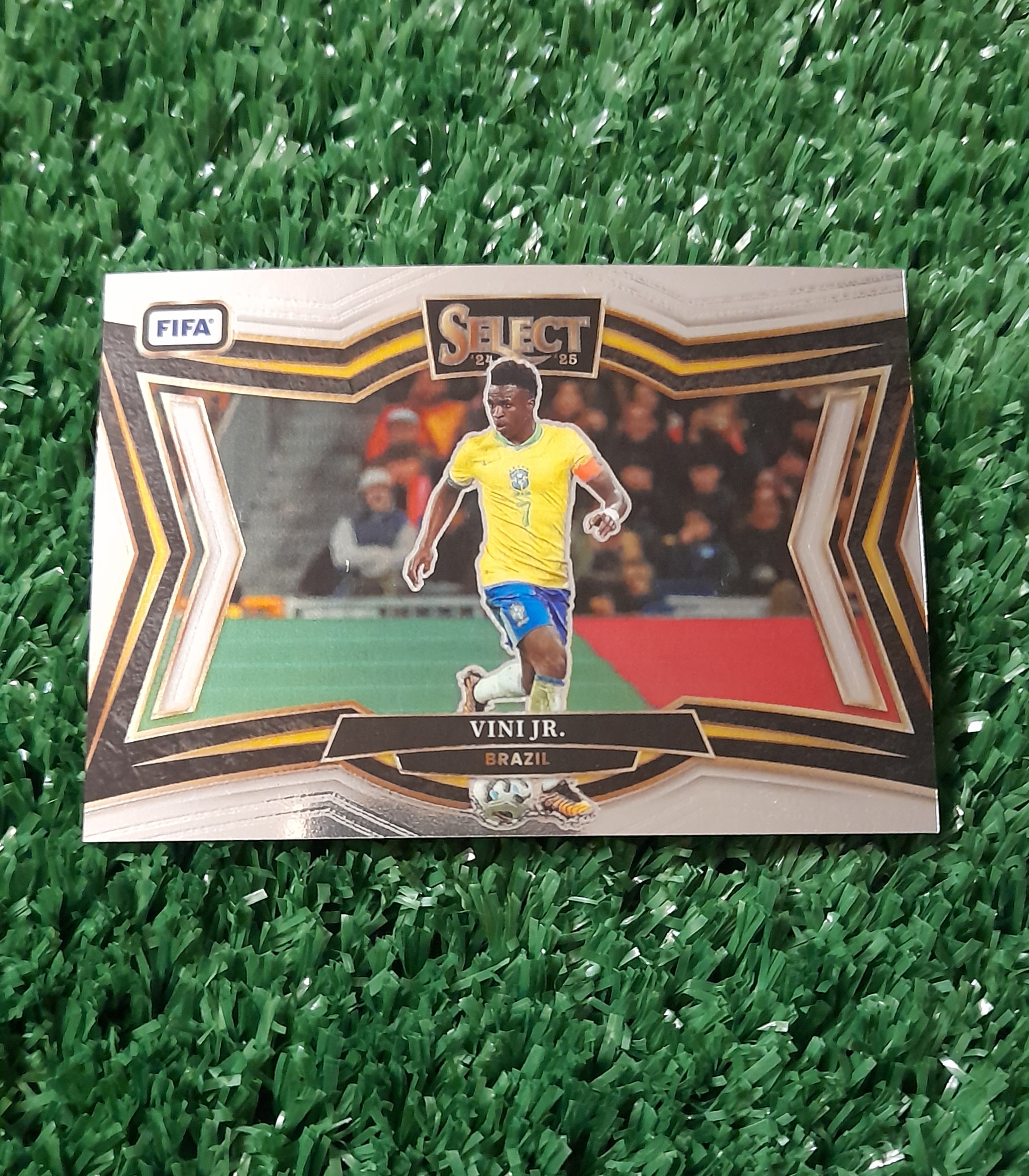 Carta Vinisius JR. Brasil Select 24-25 Panini Horizontal