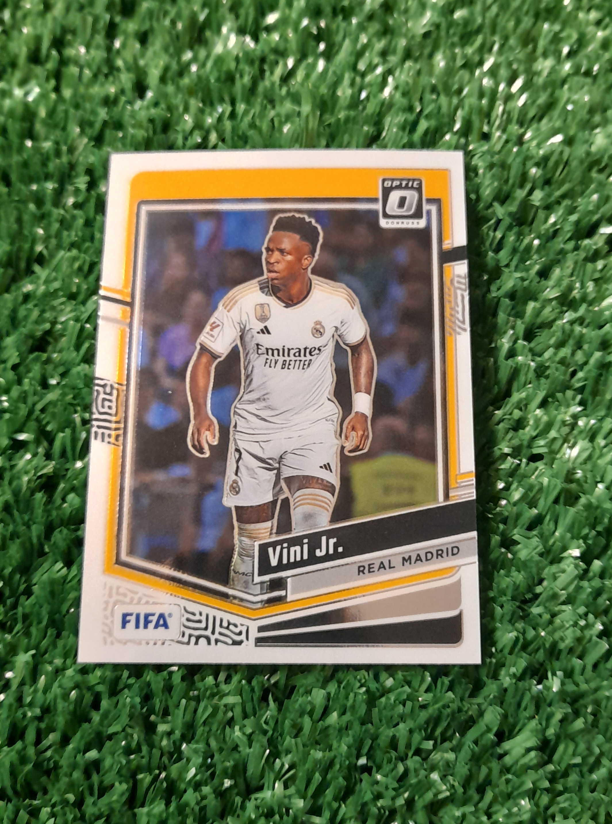 Carta Vinisius Jr Real Madrid Donruss 2023-2024 Panini OPTIC