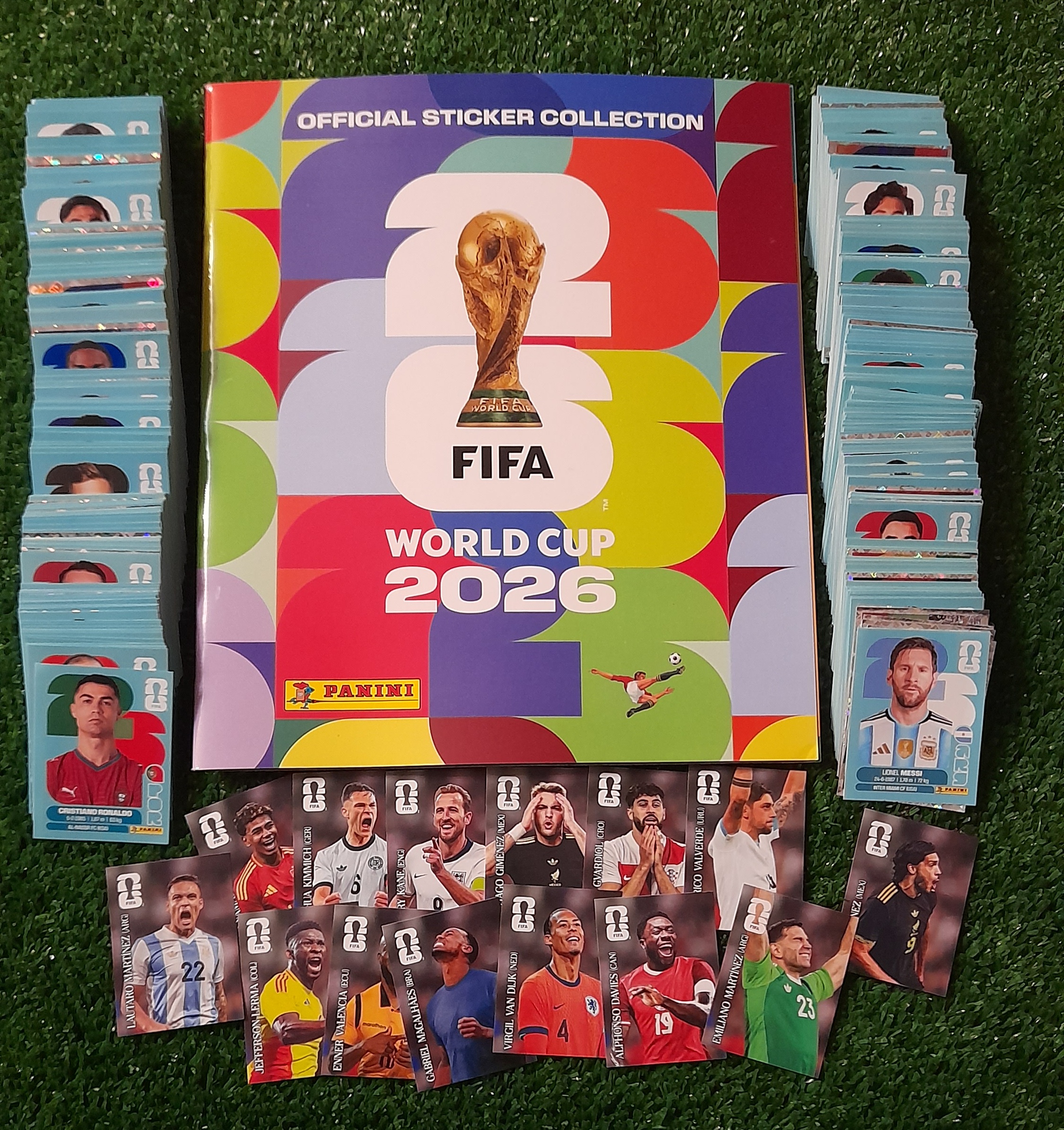 Album Futbol completo a pegar Mundial 2026 Panini