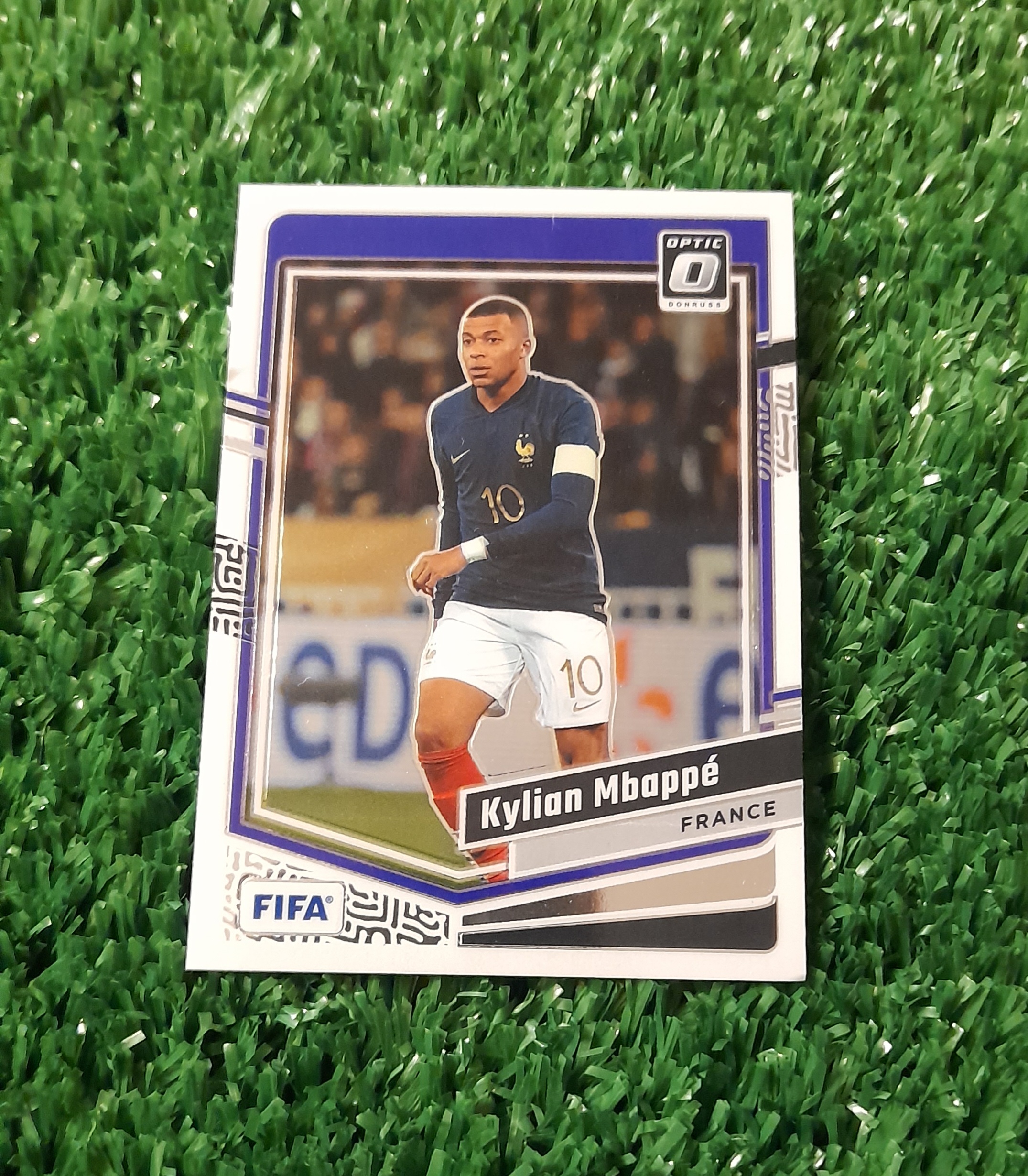 Carta Kylian Mbappe Francia Donruss 23-24 OPTIC Panini