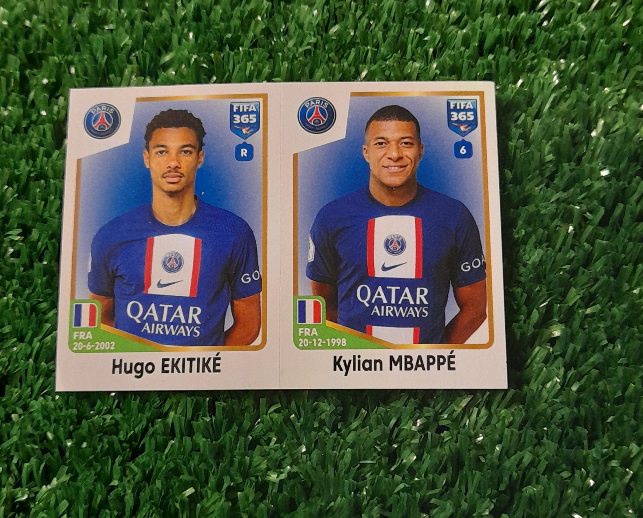 Lamina Kylian Mbappe PSG Fifa 365 Panini #226