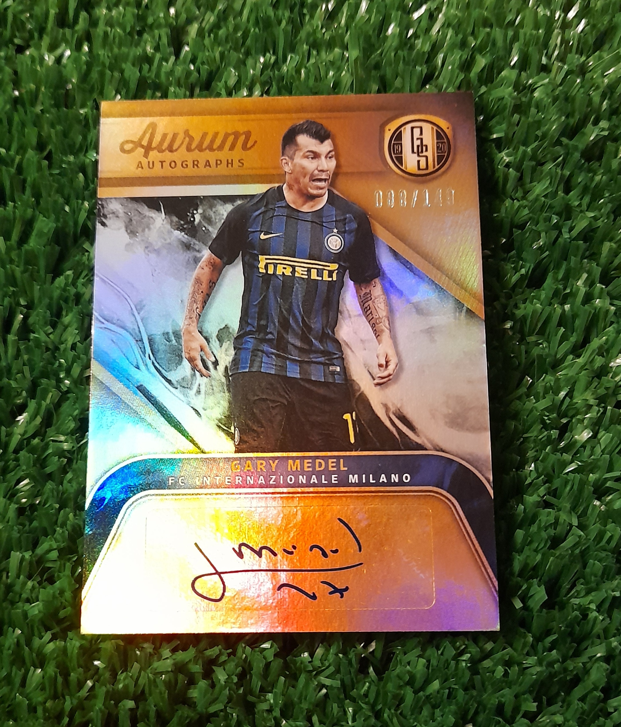 Carta Gary Medel Inter de Milan Panini /149