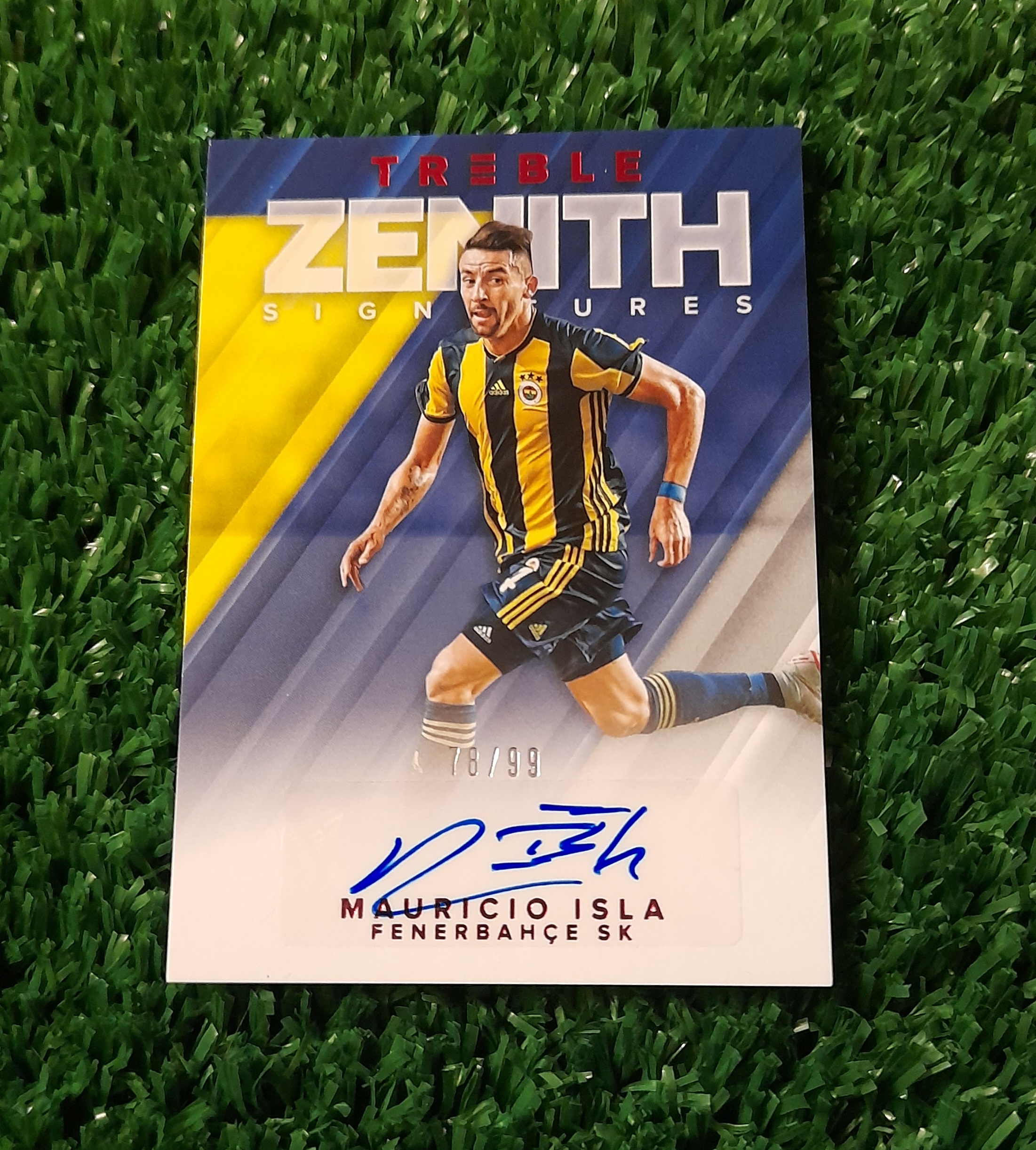 Carta Mauricio Isla Fenerbahce Panini /99