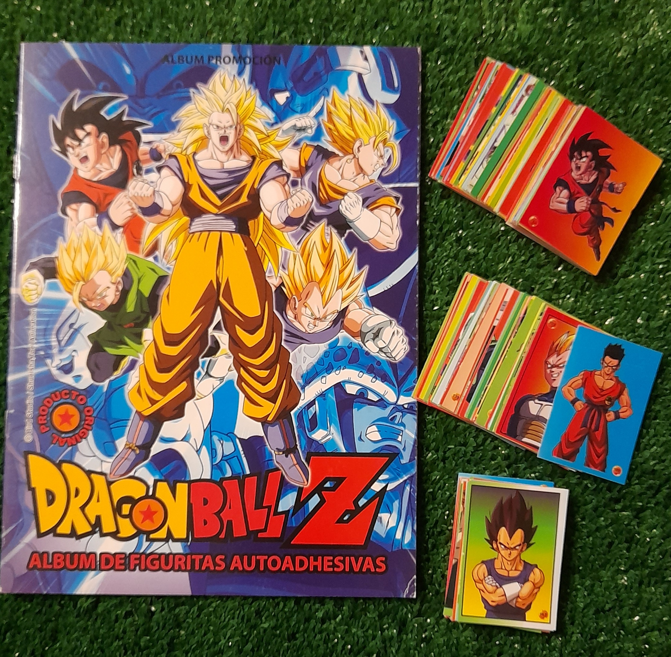 Album Dragon Ball Z completo a pegar Argentina