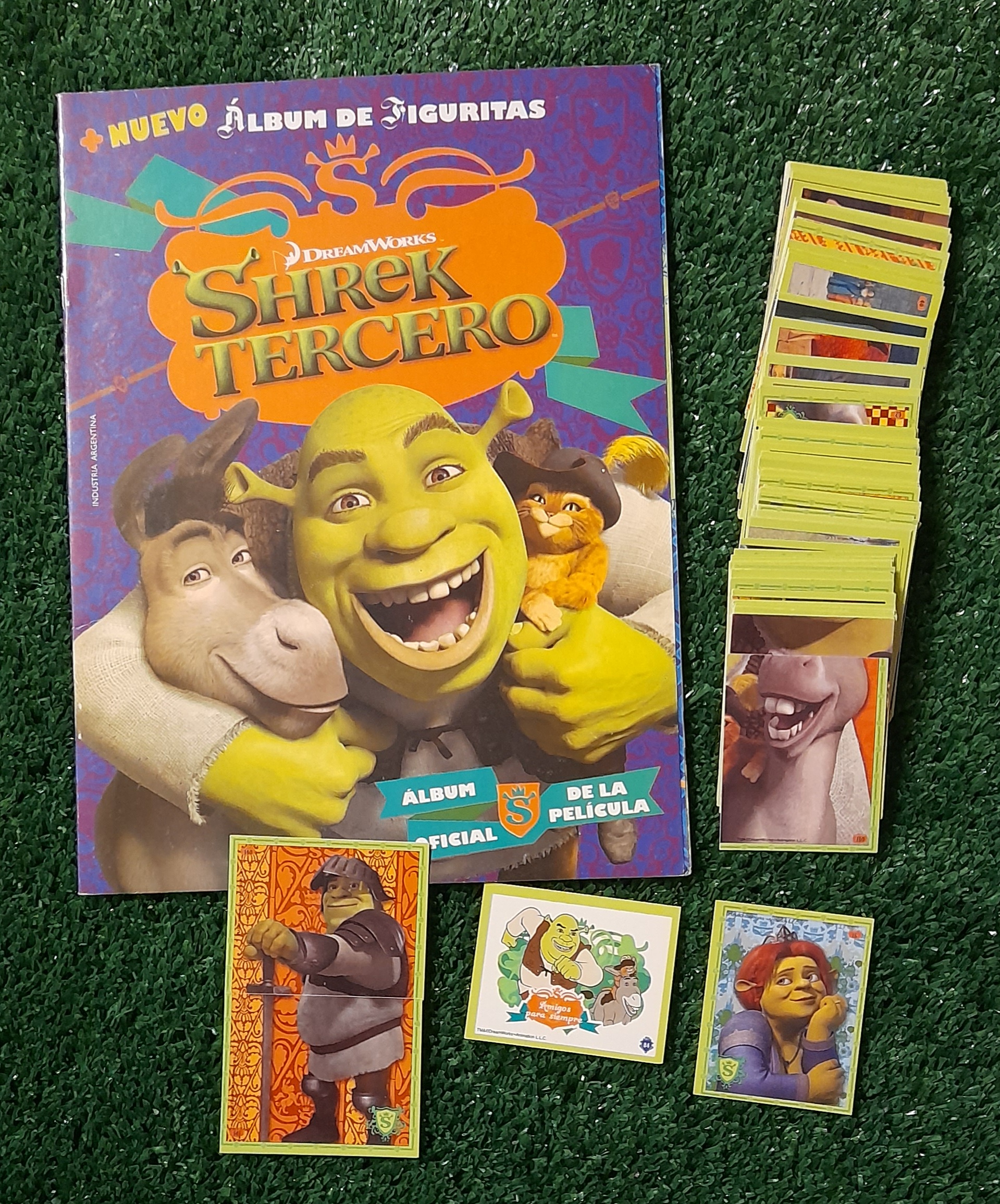 Album Shrek Tercero completo a pegar Argentina