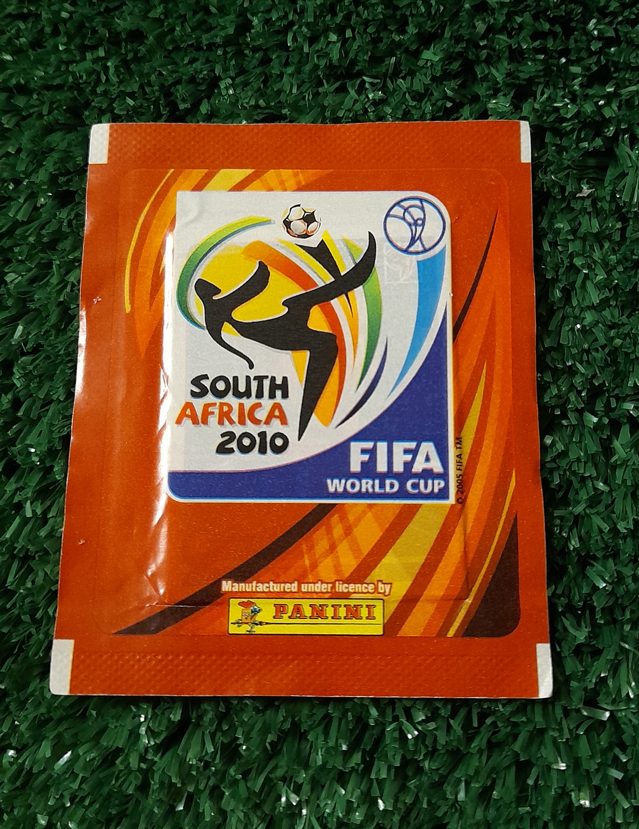 Sobre sellado Mundial Sudafrica 2010 Panini Chile