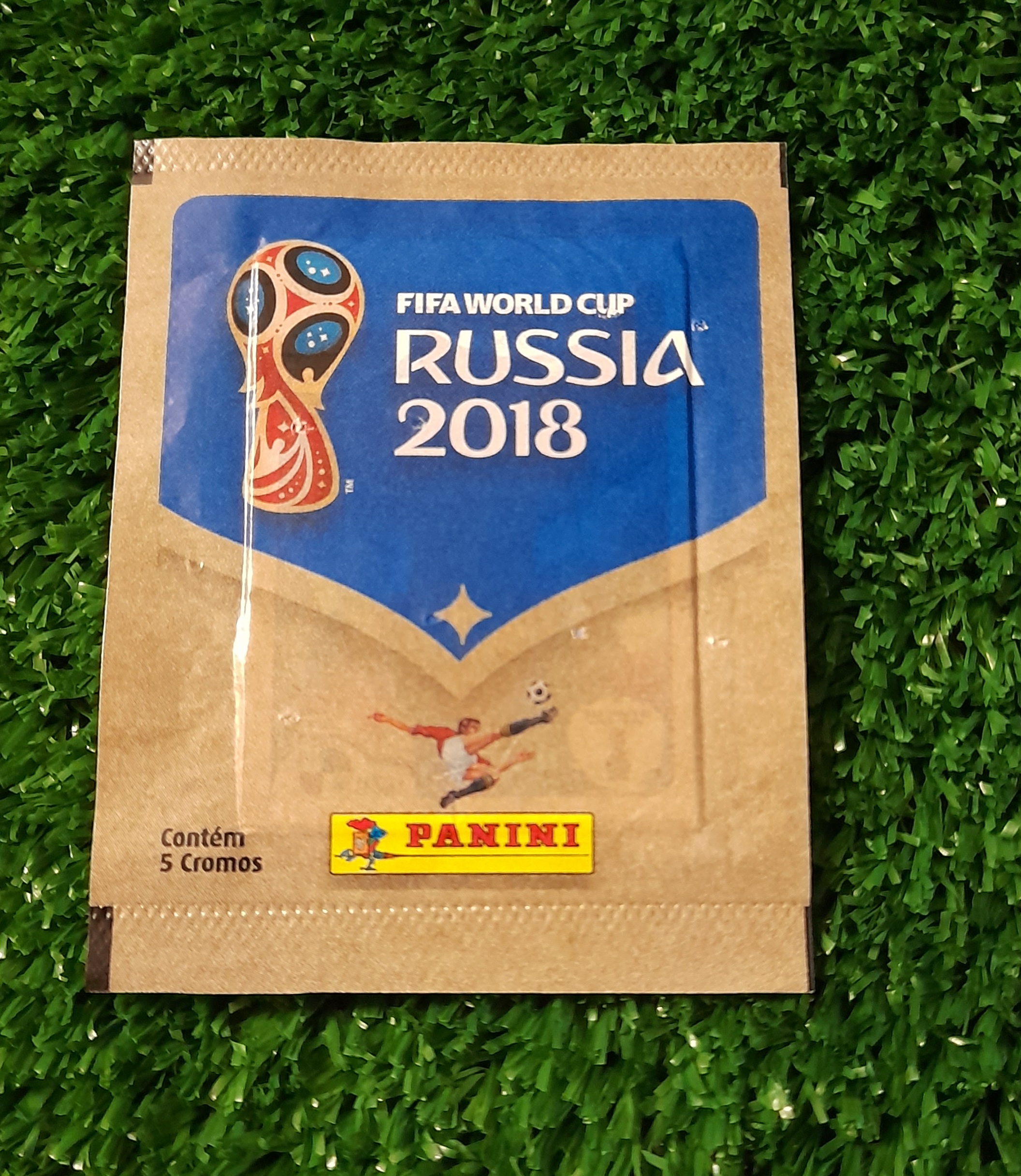 Sobre sellado Mundial Rusia 2018 Panini Chile