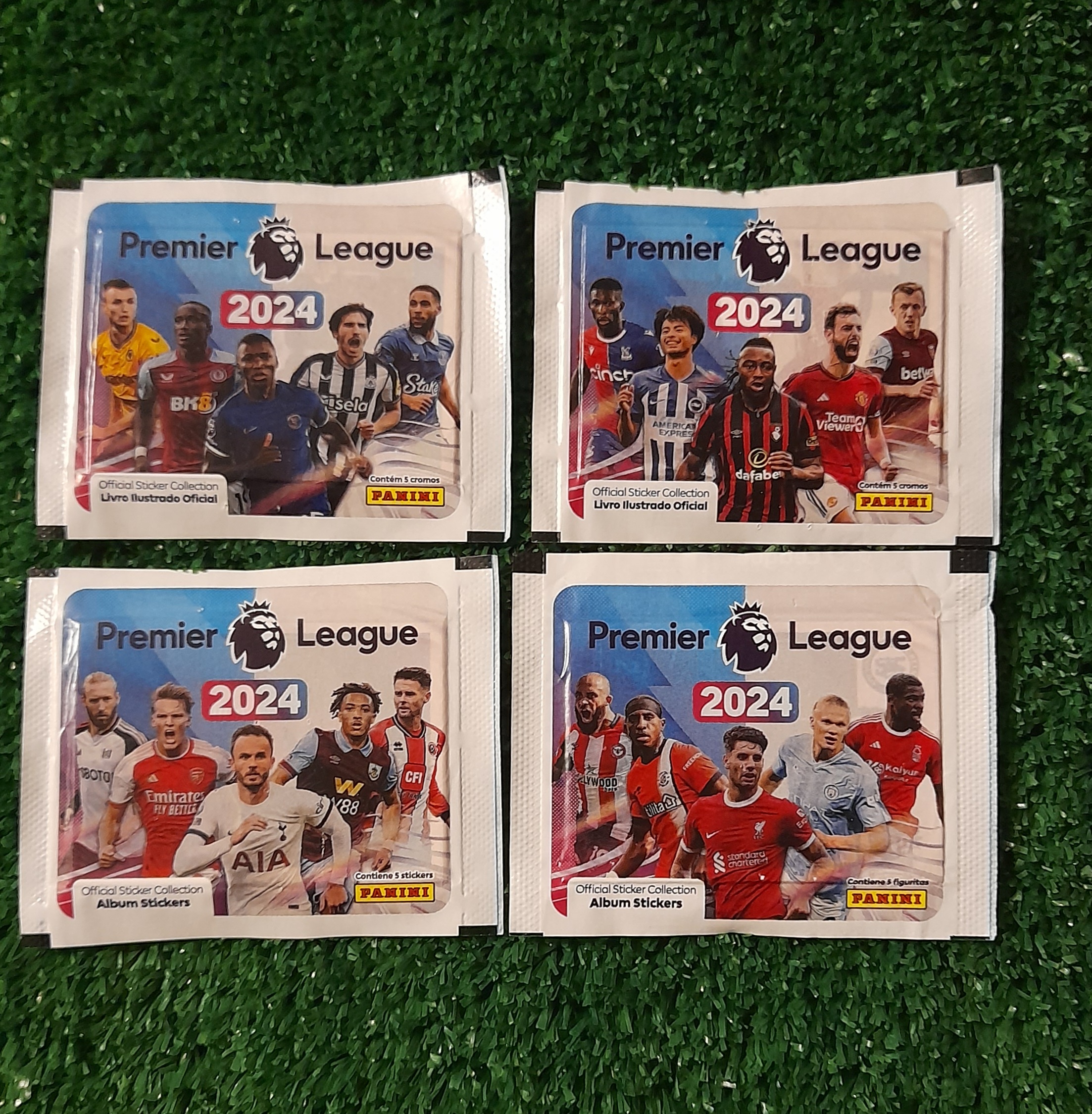 Sobre sellado Premier League 2024 Panini 4 diseños