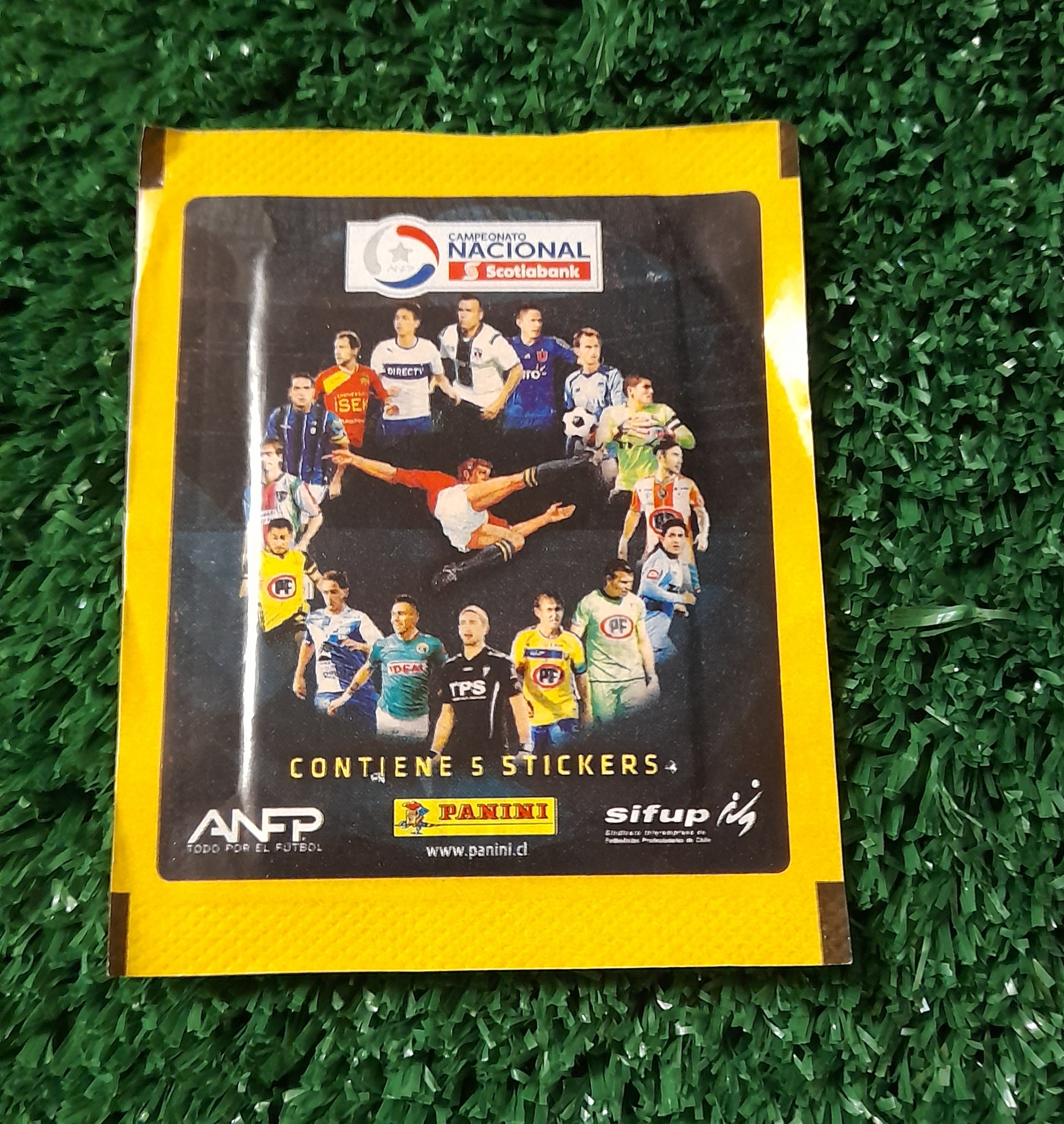 Sobre sellado Futbol Chileno 2015 Panini
