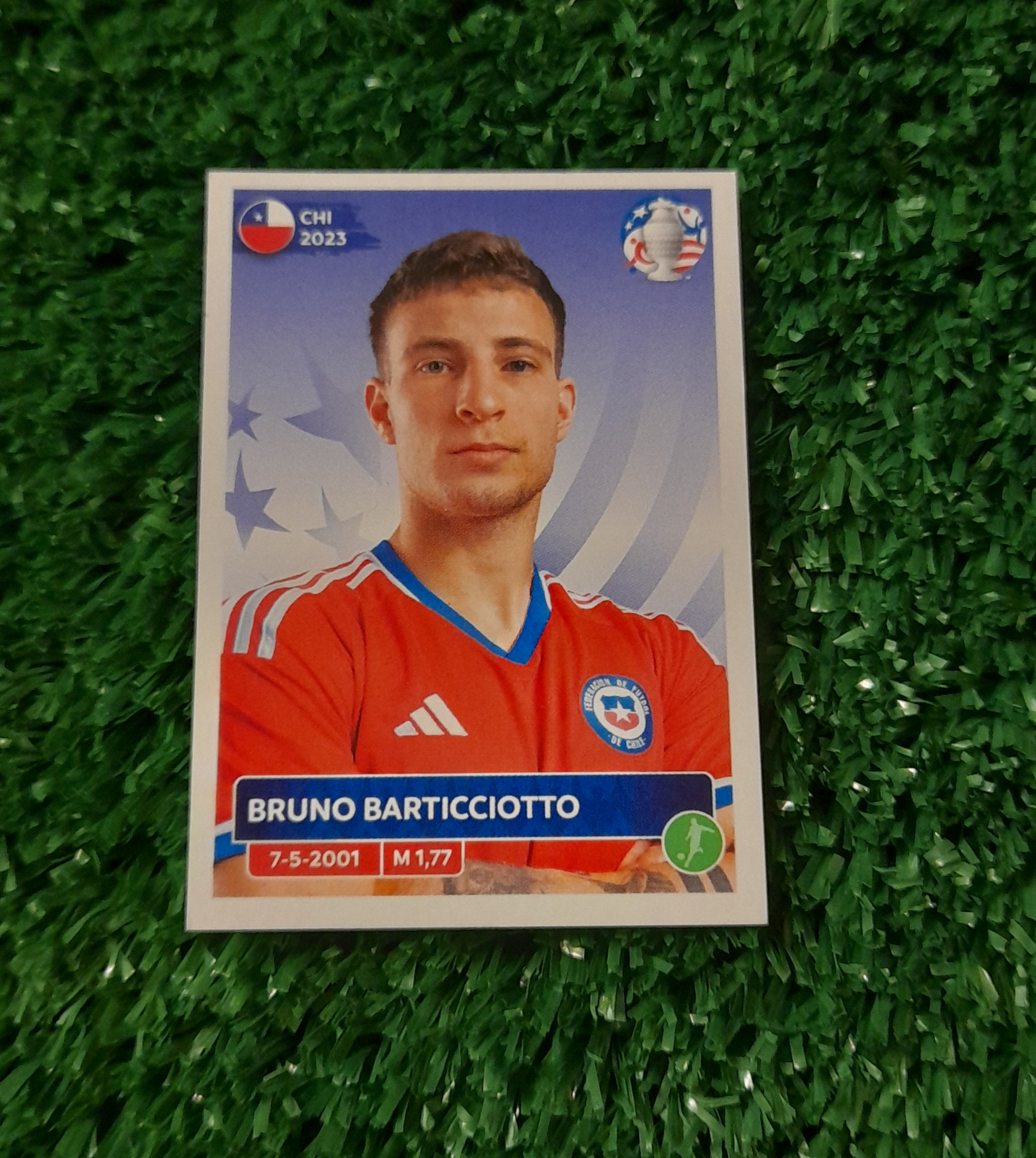 Lamina Bruno Barticciotto Chile Copa America 2024 Panini #CHI18