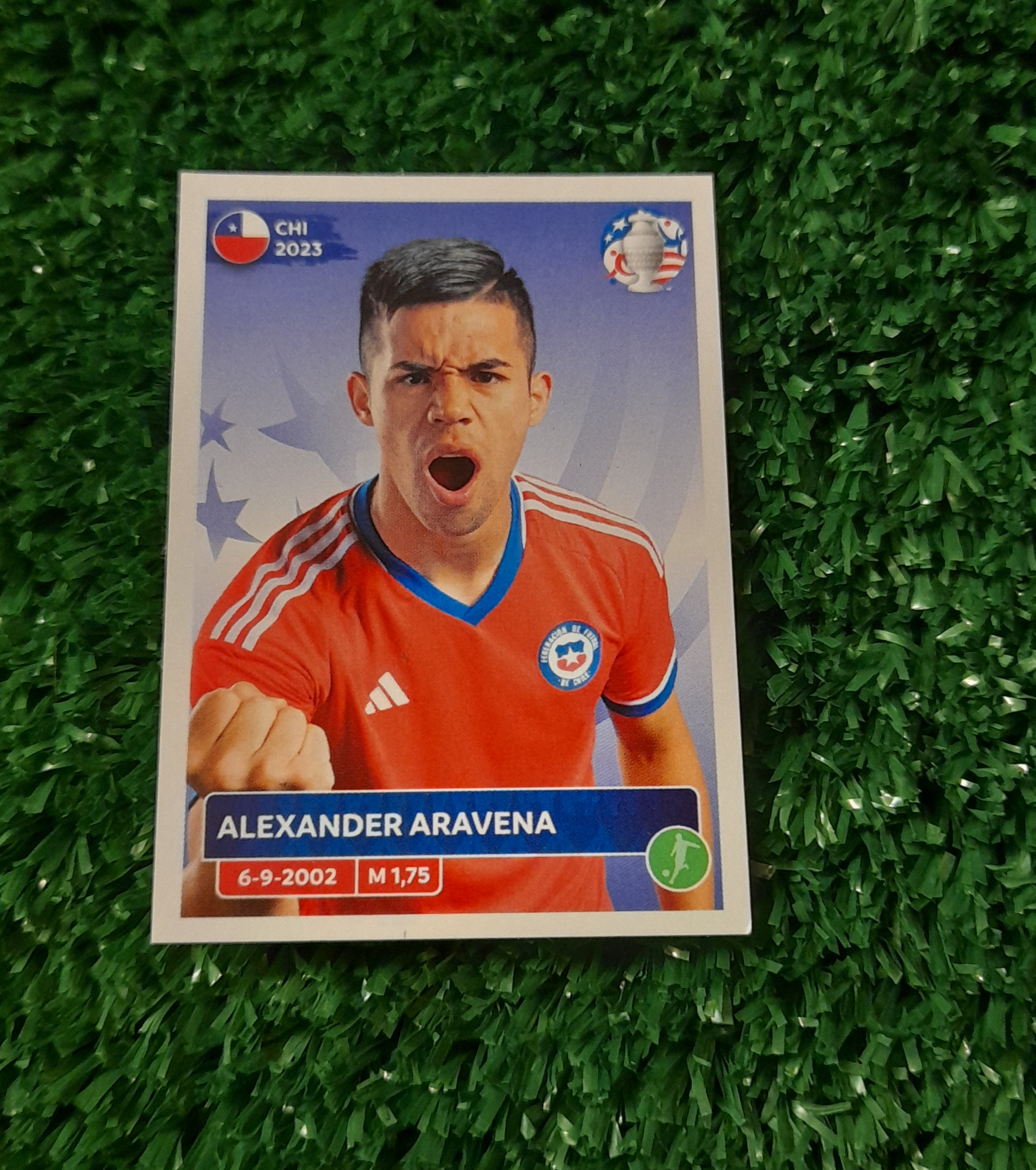 Lamina Alexander Aravena Chile Copa America 2024 Panini #CHI20