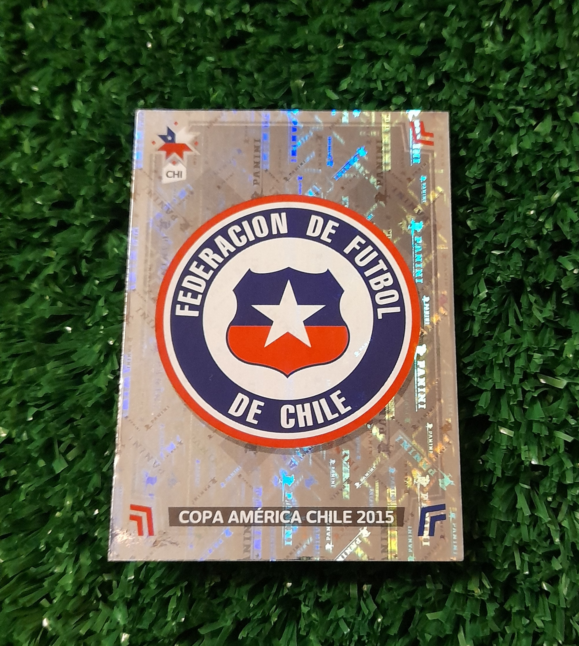 Lamina Escudo Chile Copa America 2015 Panini #21