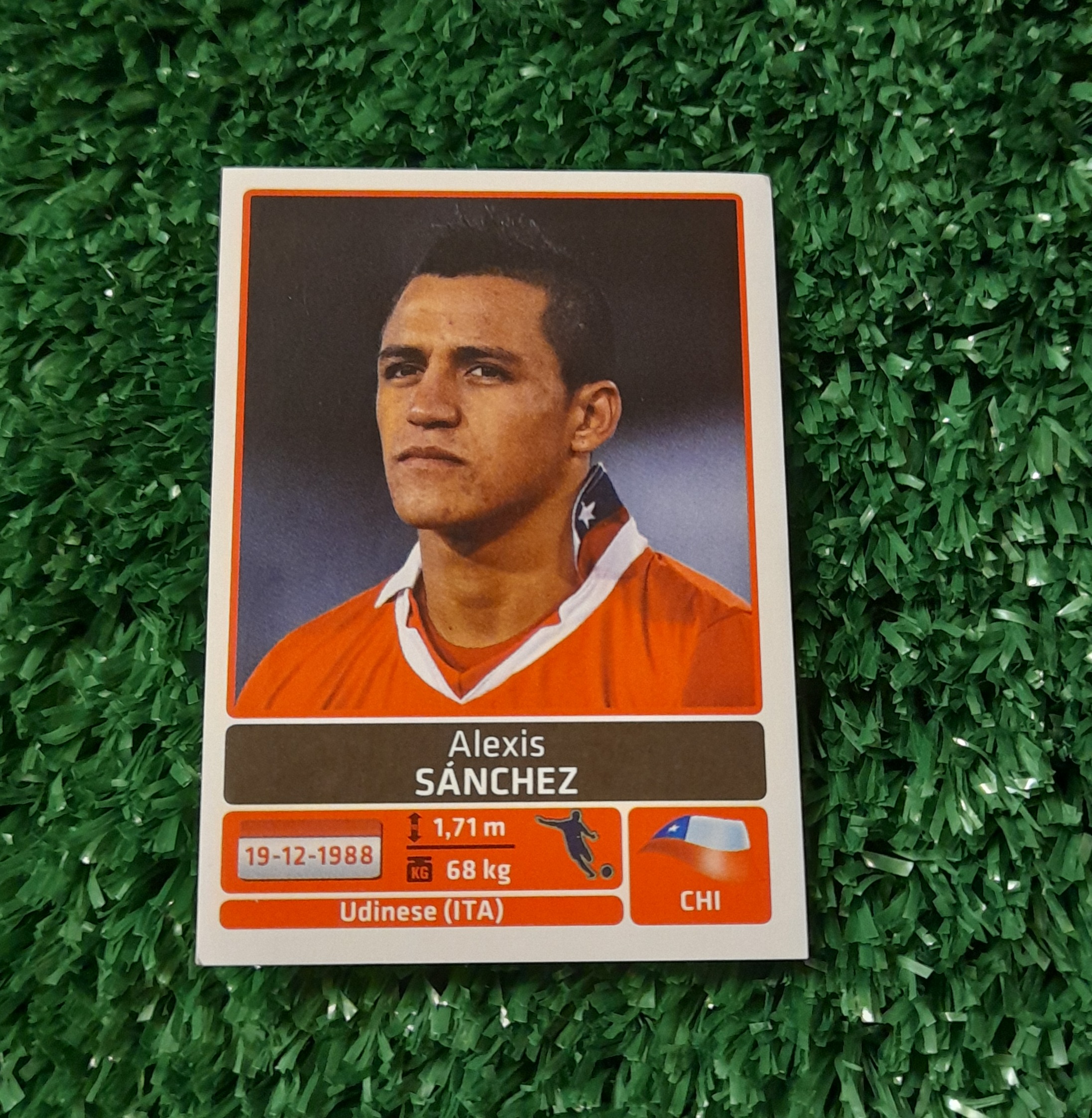 Lamina Alexis Sanchez Chile Copa America 2011 Panini #248