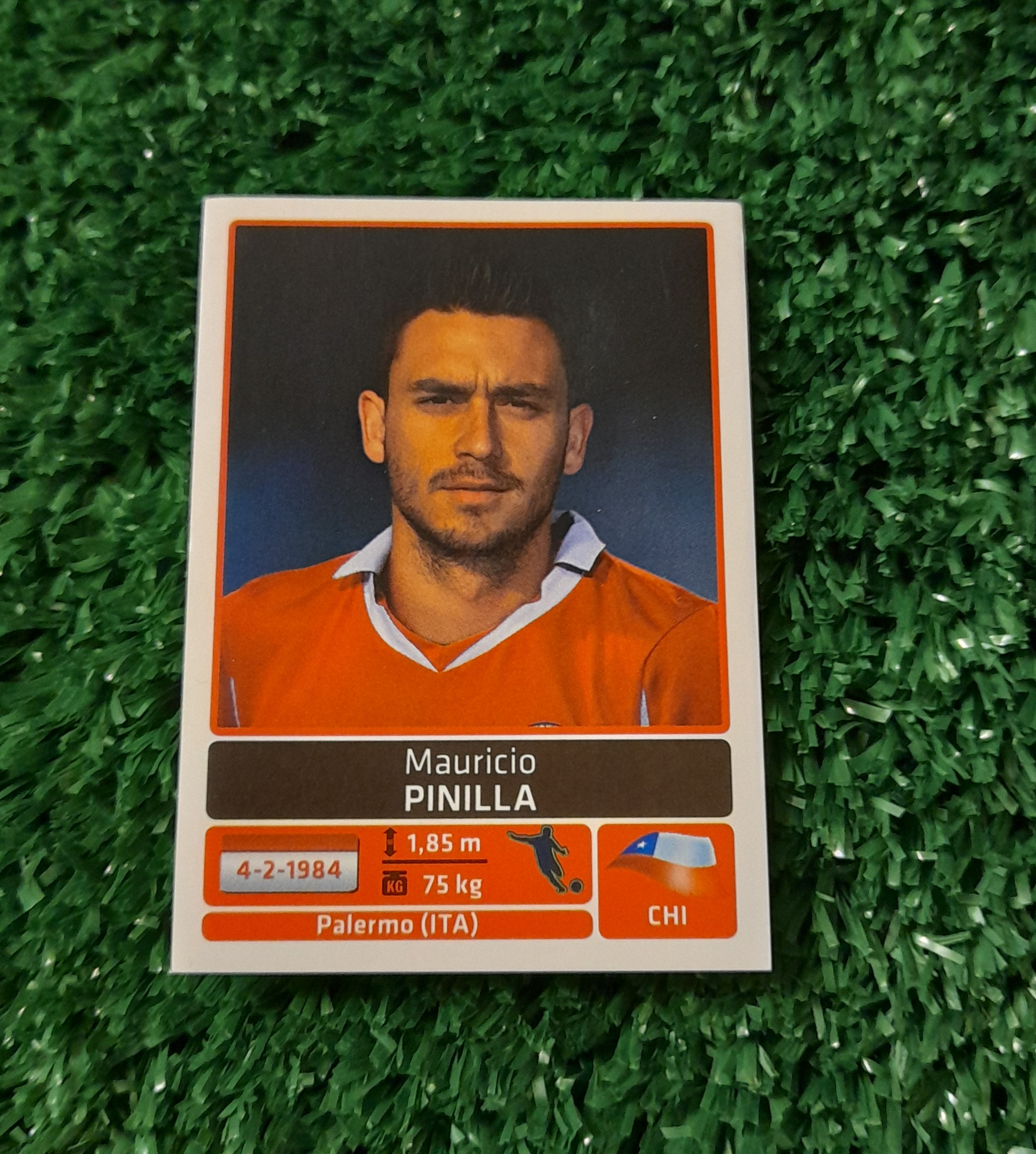 Lamina Mauricio Pinilla Chile Copa America 2011 Panini #246