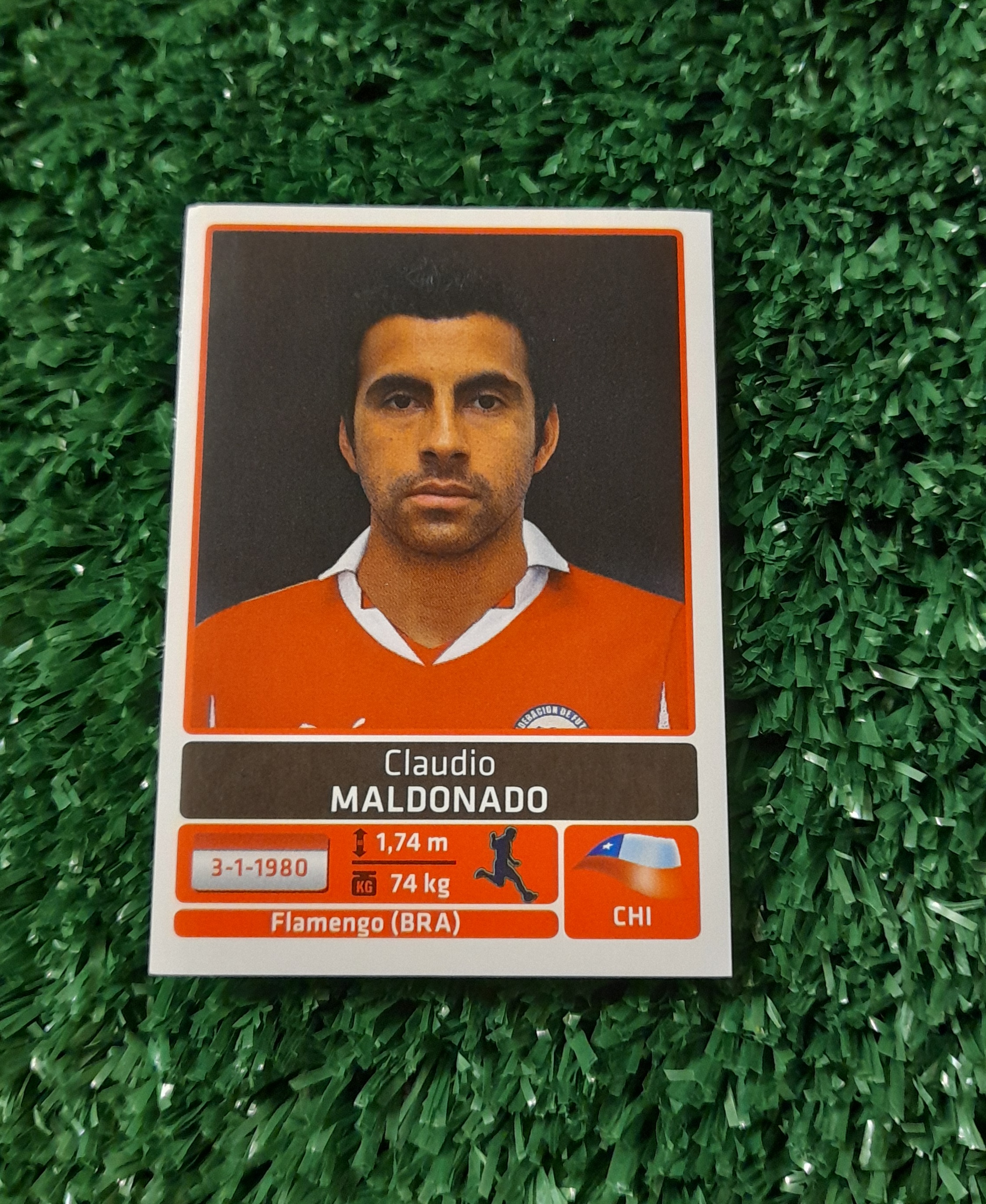 Lamina Claudio Maldonado Chile Copa America 2011 Panini #240