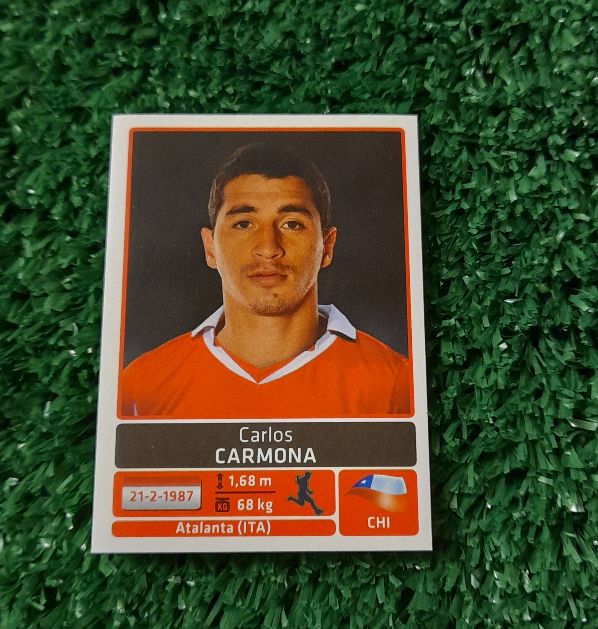 Lamina Carlos Carmona Chile Copa America 2011 Panini #238